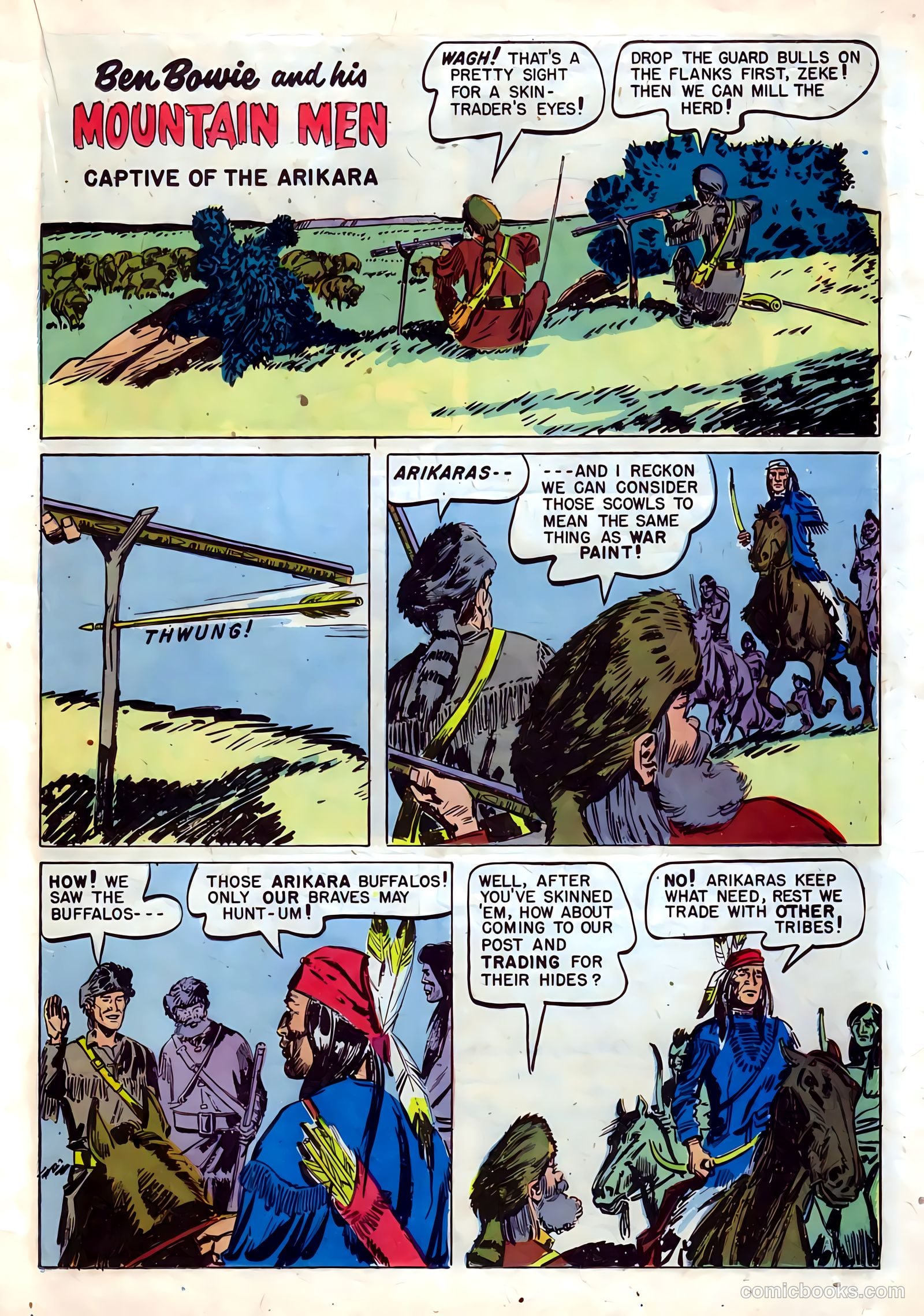 Ben Bowie and His Mountain Men #9 (1957) — page 17 of 36