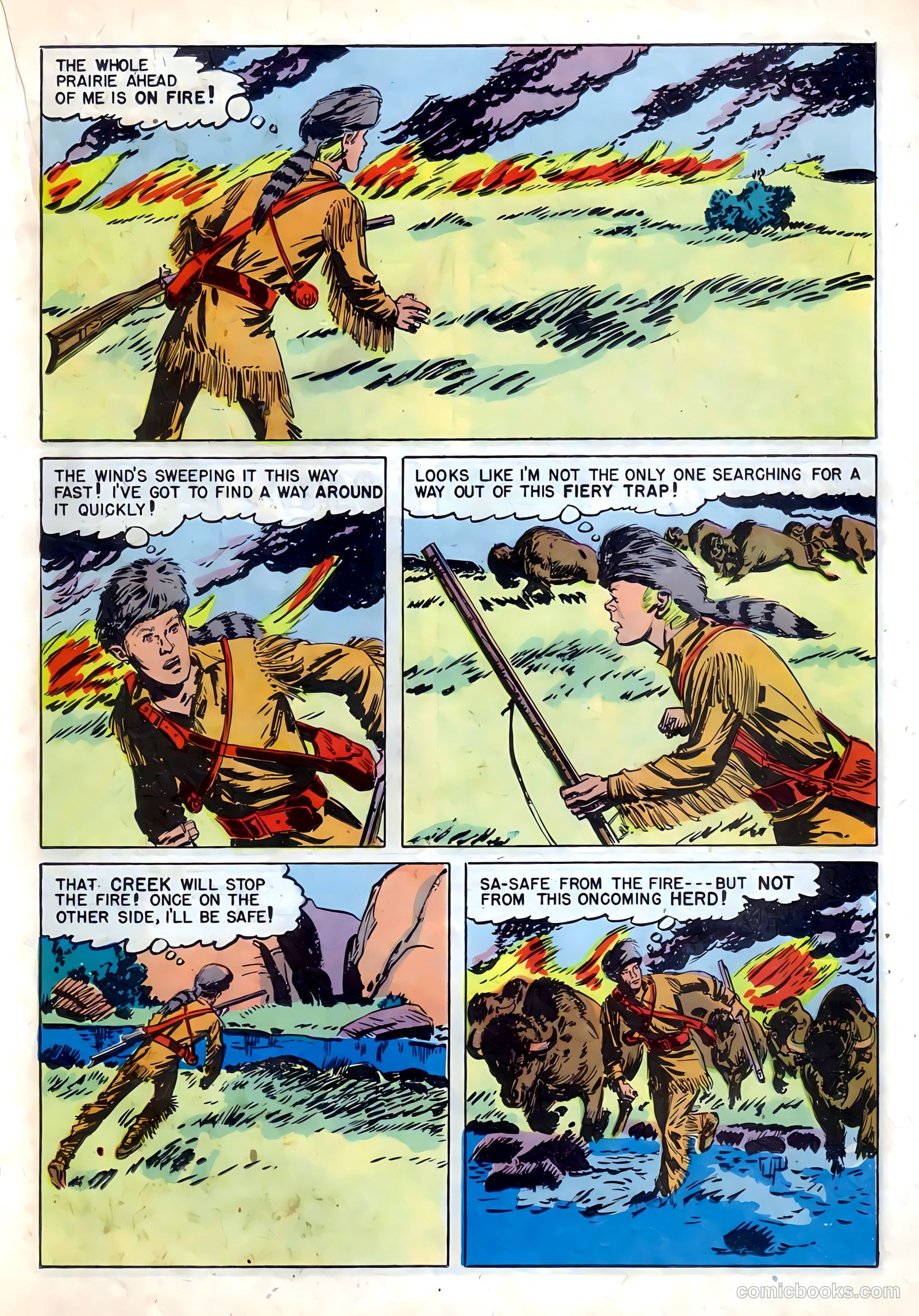 Ben Bowie and His Mountain Men #9 (1957) — page 19 of 36
