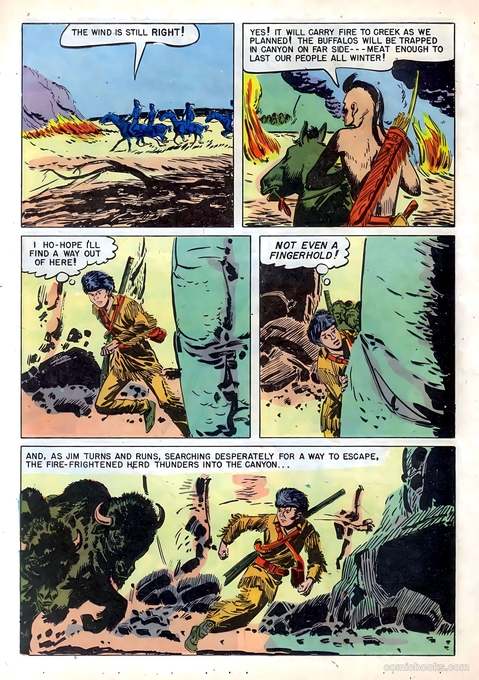 Ben Bowie and His Mountain Men #9 (1957) — page 20 of 36