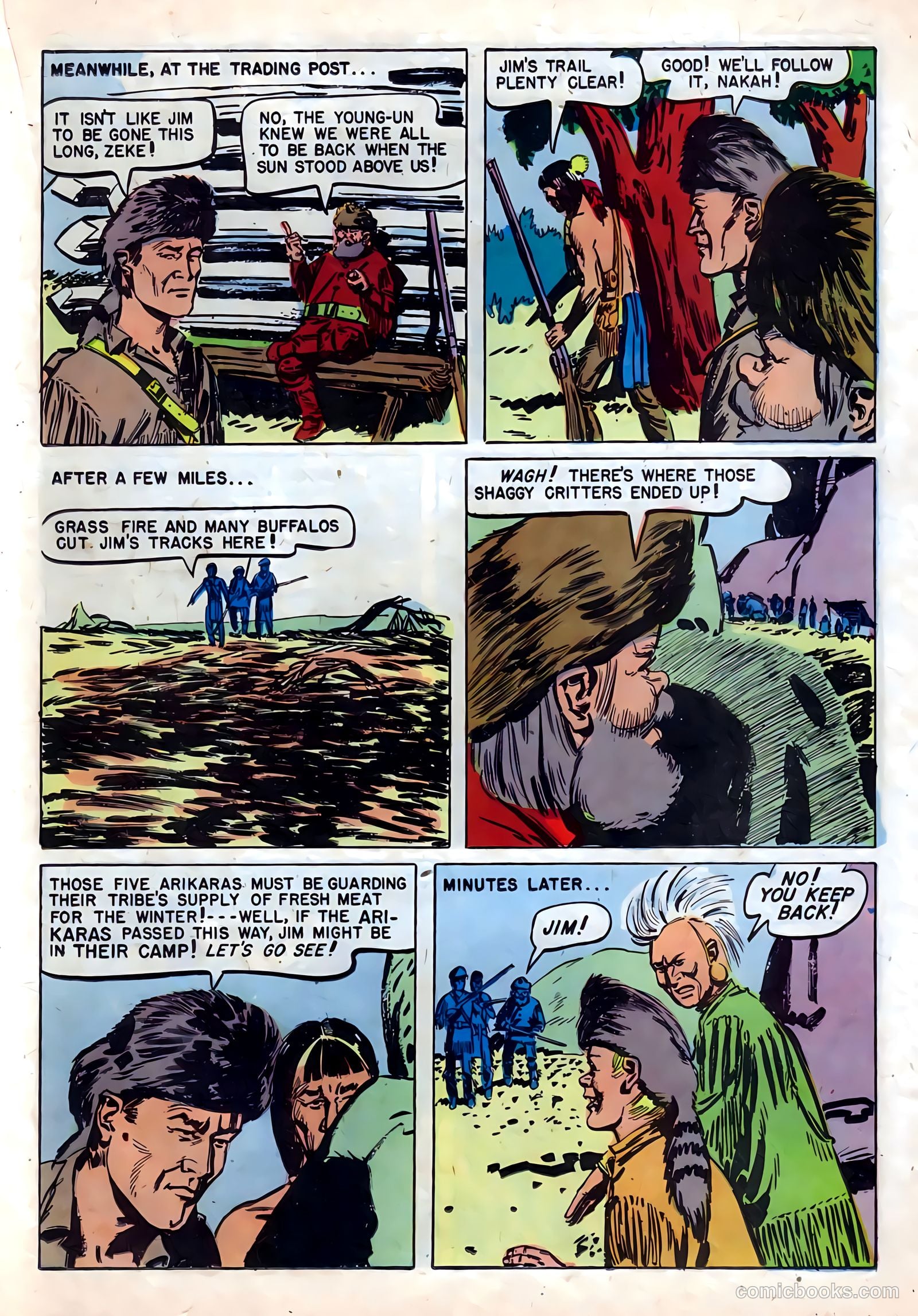 Ben Bowie and His Mountain Men #9 (1957) — page 23 of 36
