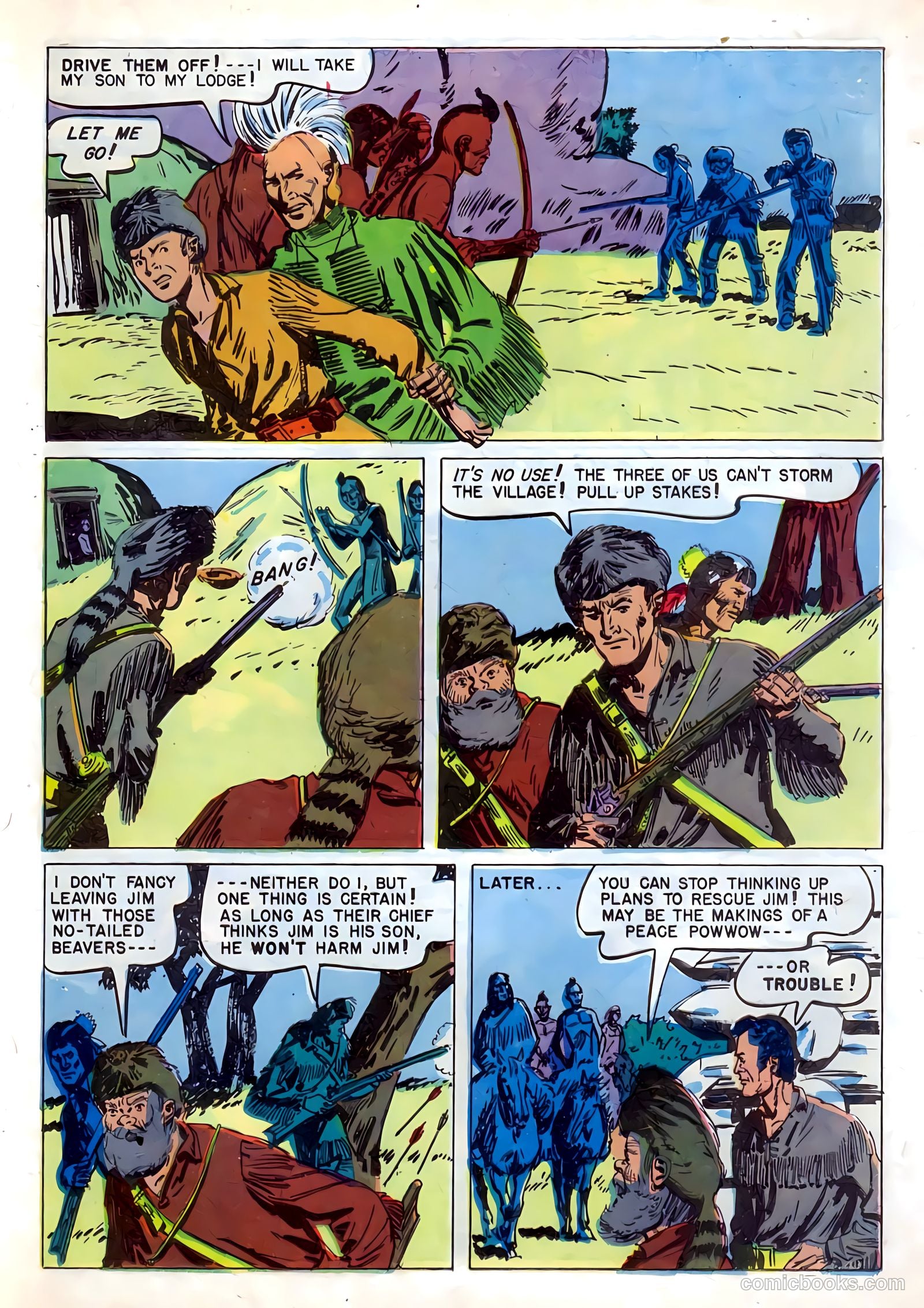 Ben Bowie and His Mountain Men #9 (1957) — page 25 of 36