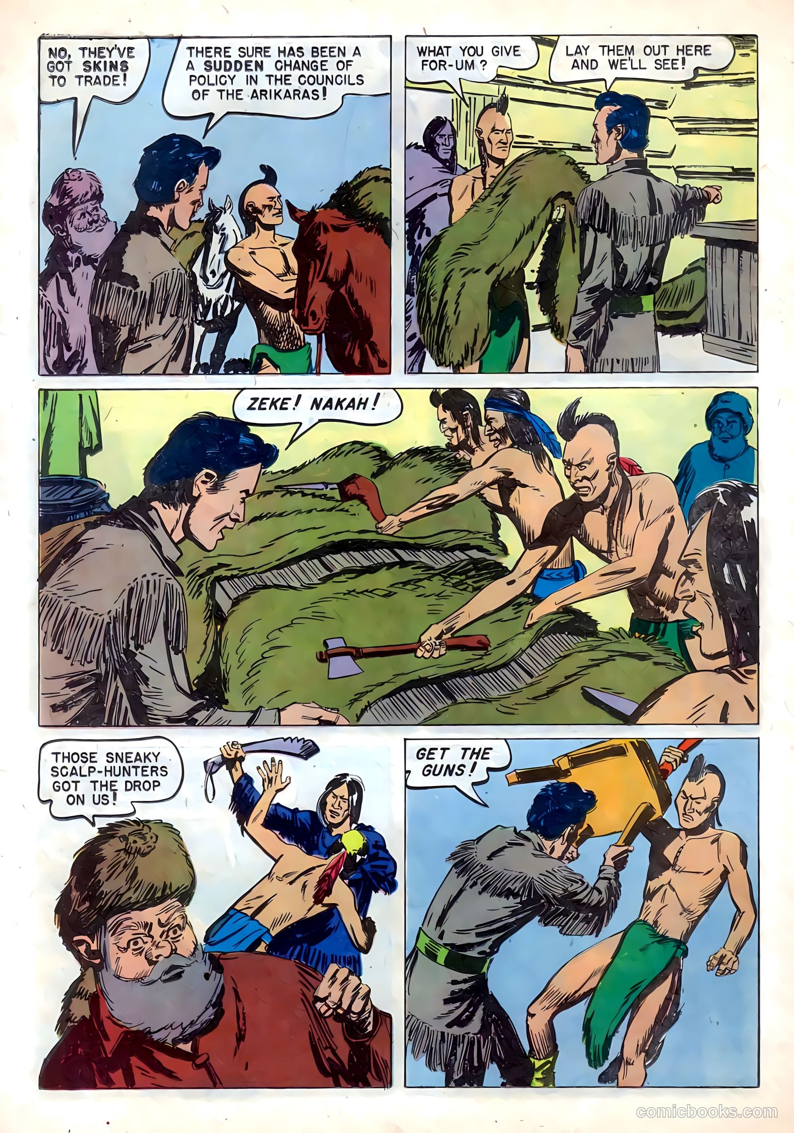 Ben Bowie and His Mountain Men #9 (1957) — page 26 of 36