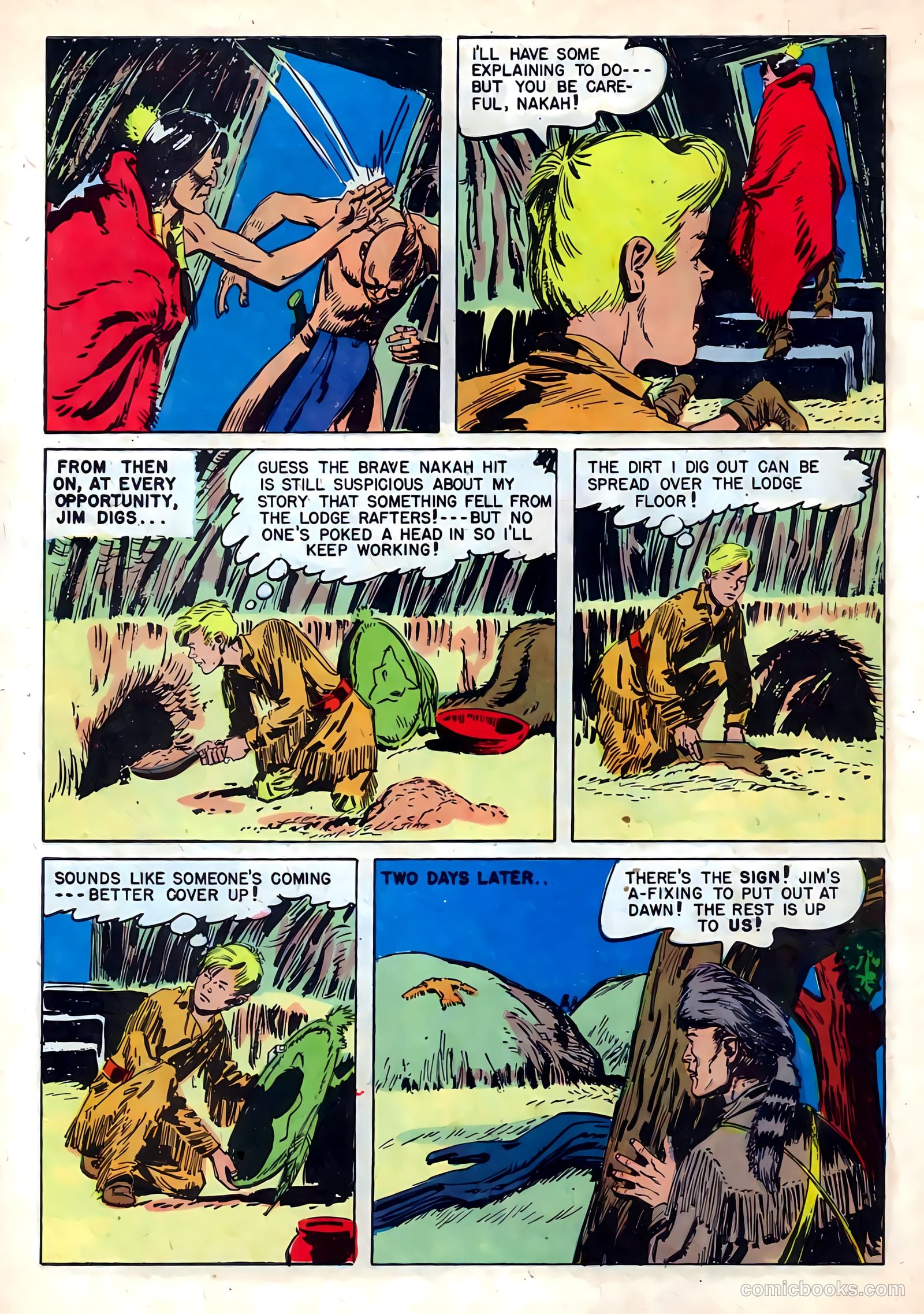 Ben Bowie and His Mountain Men #9 (1957) — page 30 of 36