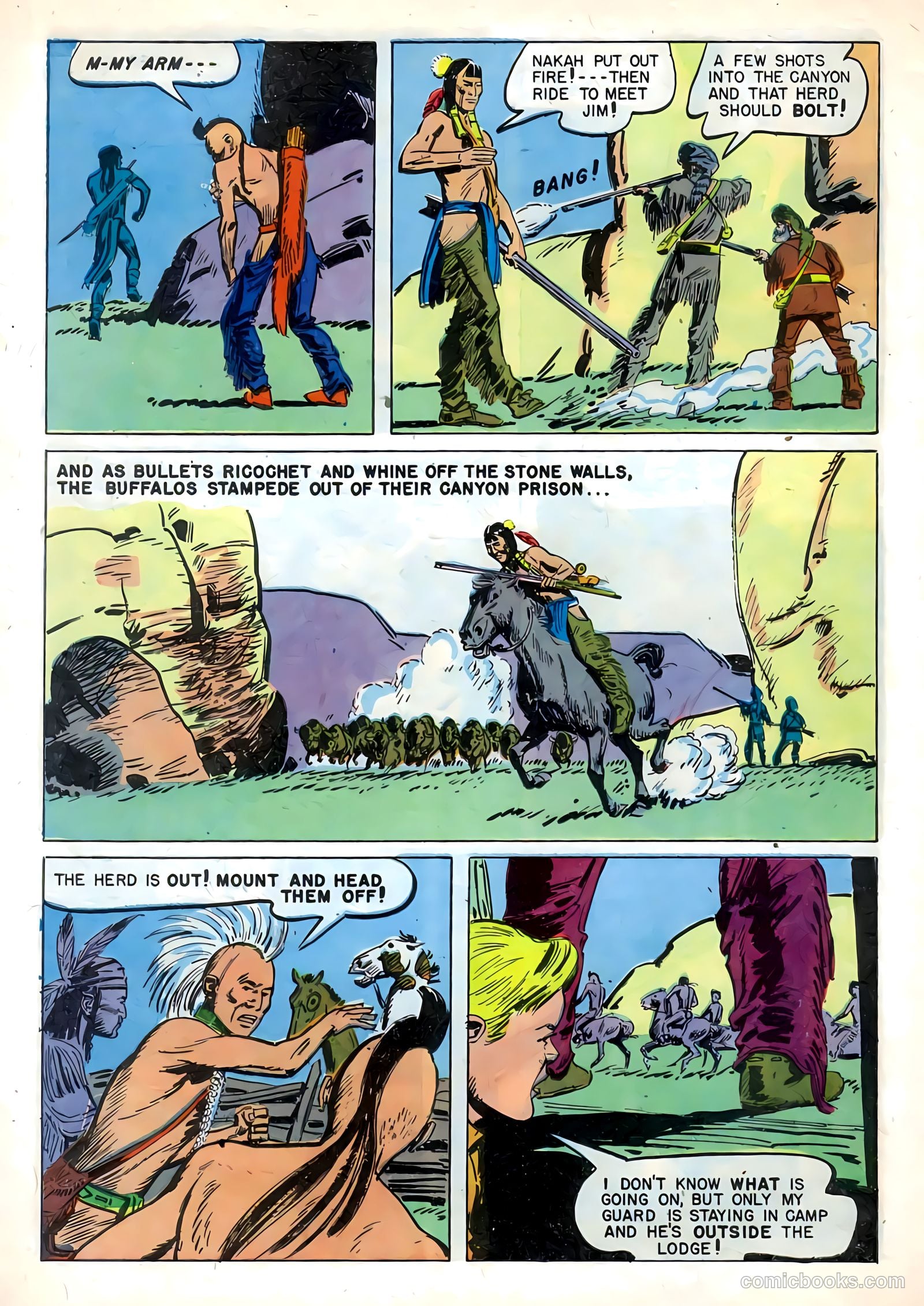 Ben Bowie and His Mountain Men #9 (1957) — page 32 of 36