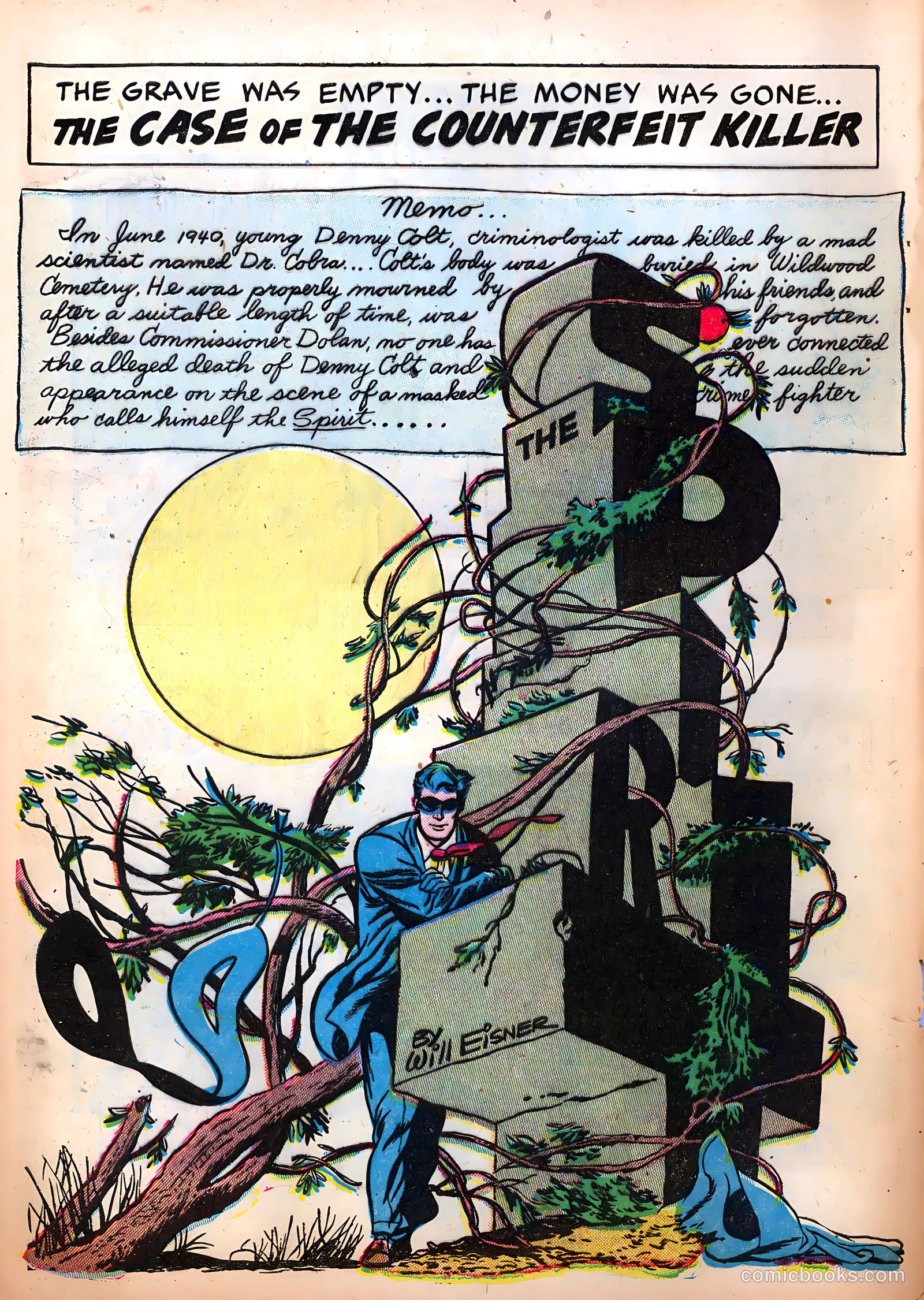 The Spirit #1 (1952) — page 4 of 36