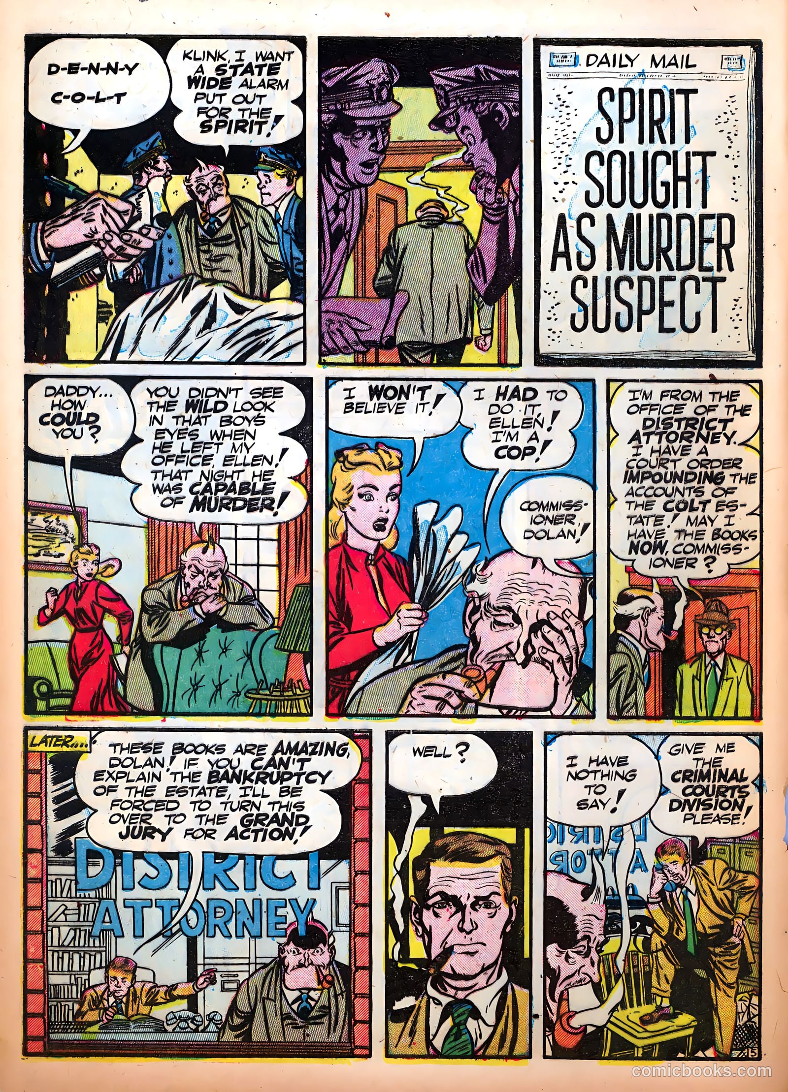 The Spirit #1 (1952) — page 8 of 36