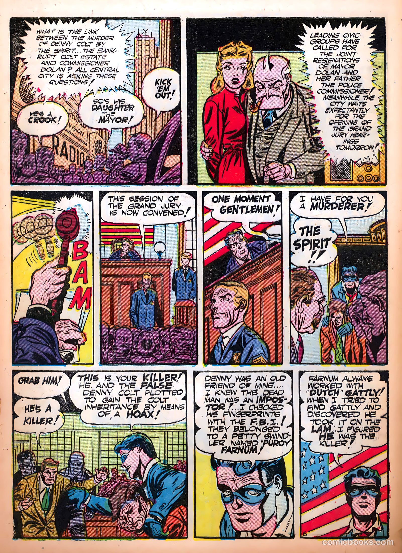 The Spirit #1 (1952) — page 9 of 36