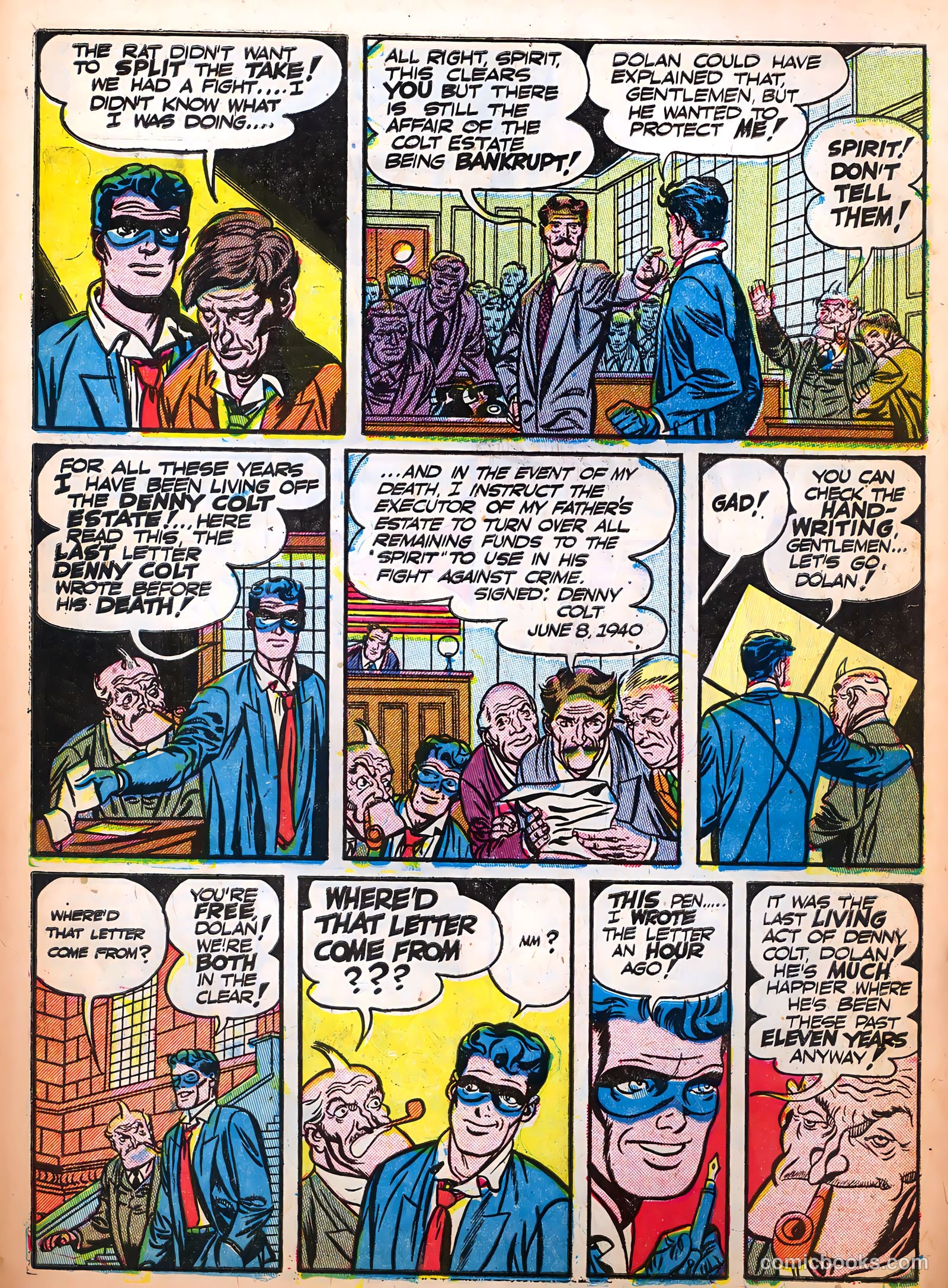 The Spirit #1 (1952) — page 10 of 36