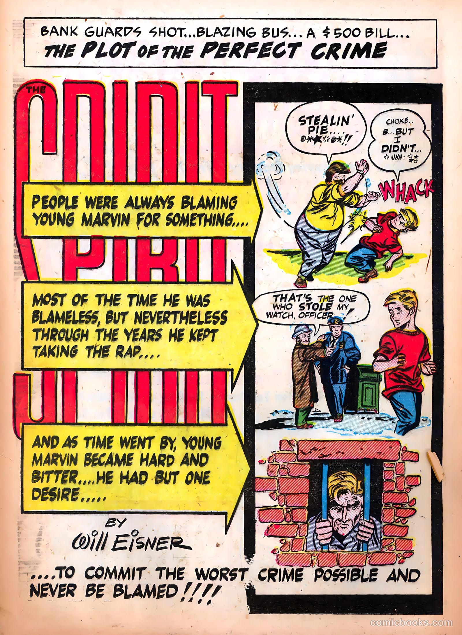 The Spirit #1 (1952) — page 20 of 36