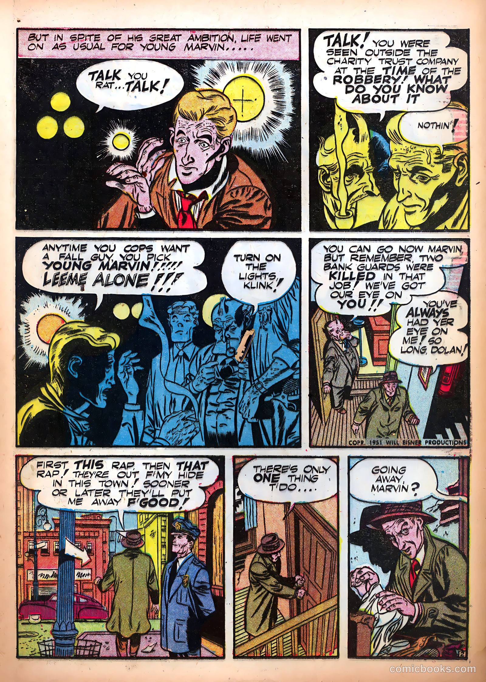 The Spirit #1 (1952) — page 21 of 36