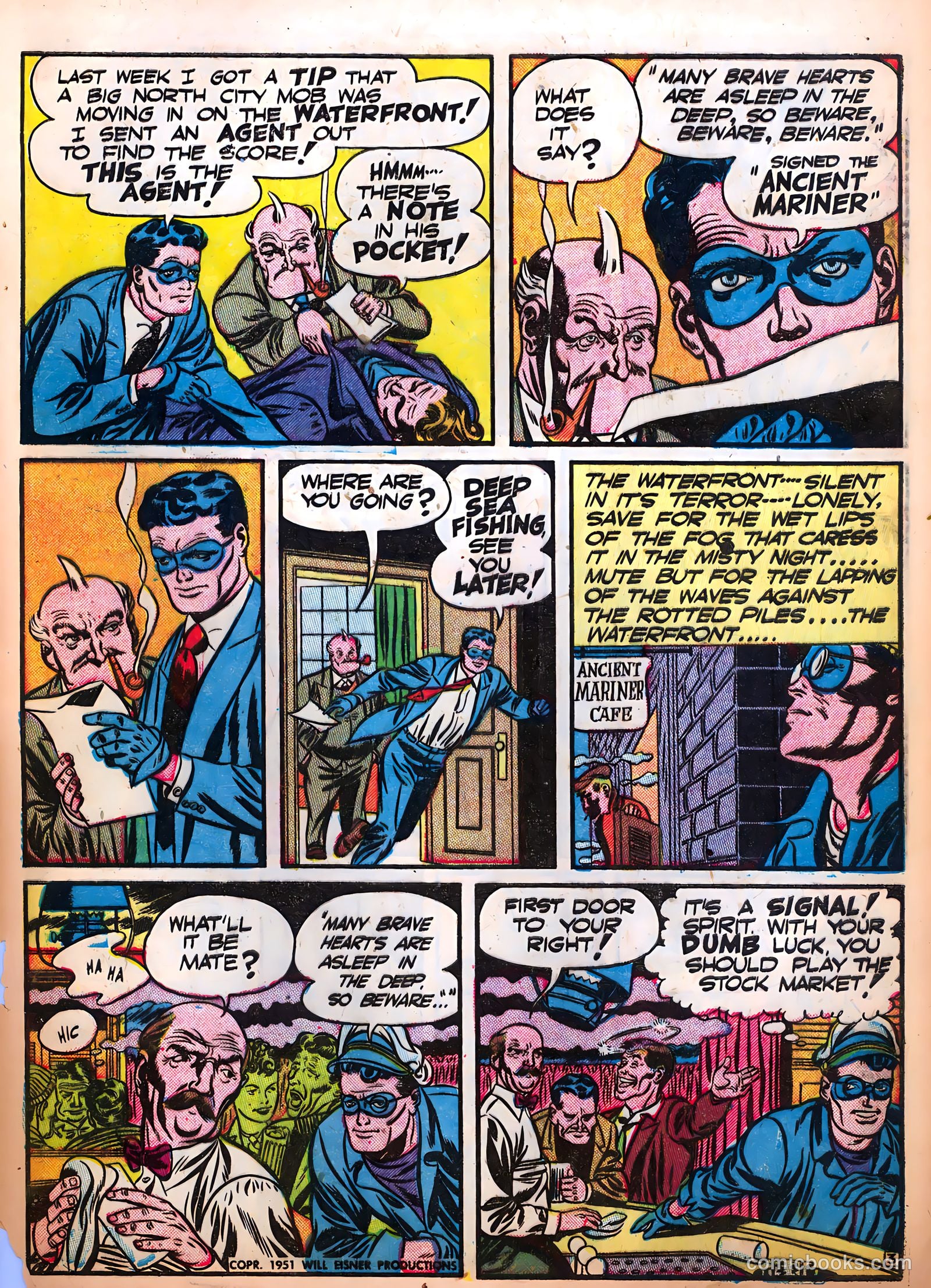 The Spirit #1 (1952) — page 29 of 36