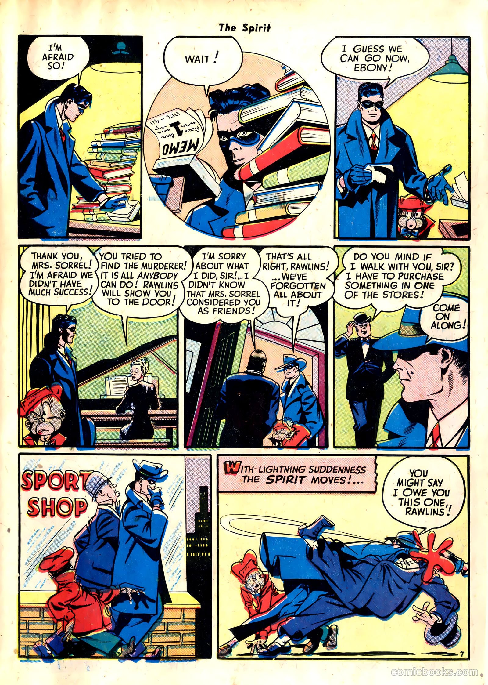 The Spirit #10 (1985) — page 17 of 52