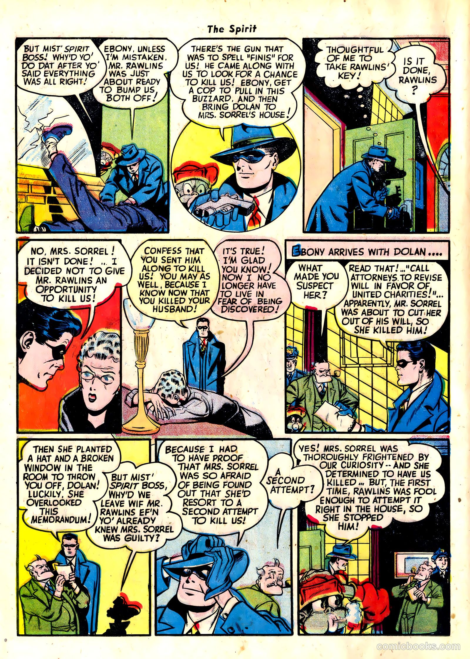 The Spirit #10 (1985) — page 18 of 52