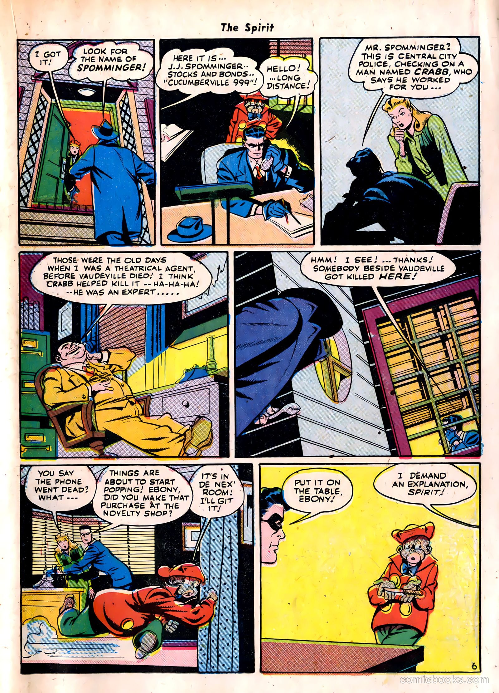 The Spirit #10 (1985) — page 31 of 52