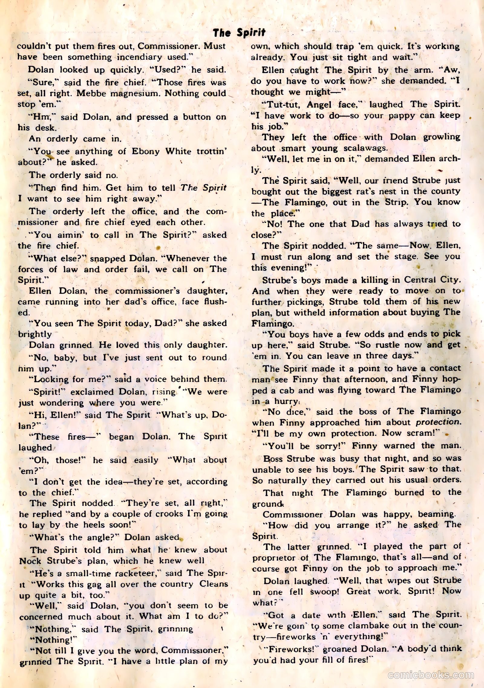 The Spirit #10 (1985) — page 41 of 52
