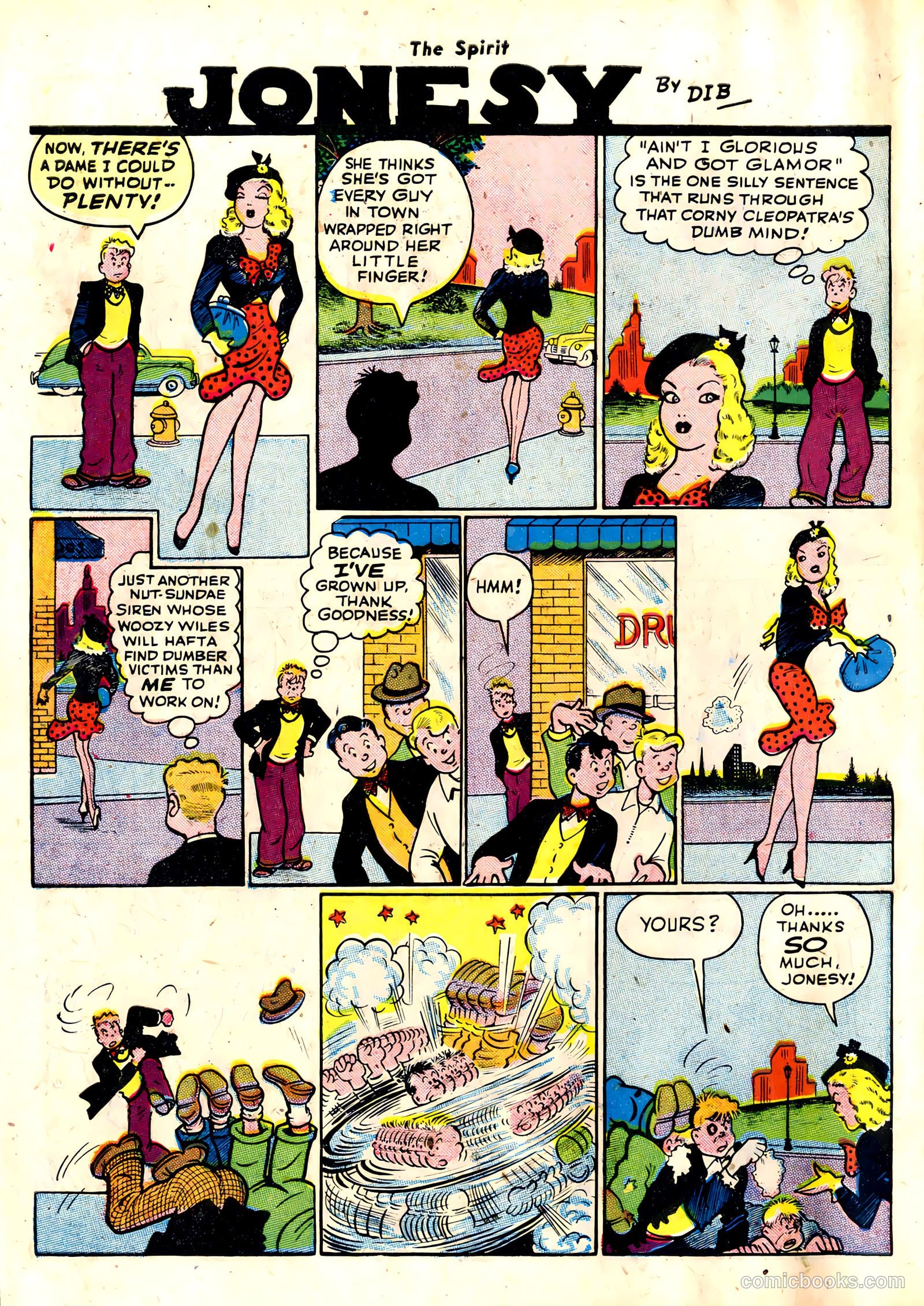The Spirit #10 (1947) — page 10 of 52