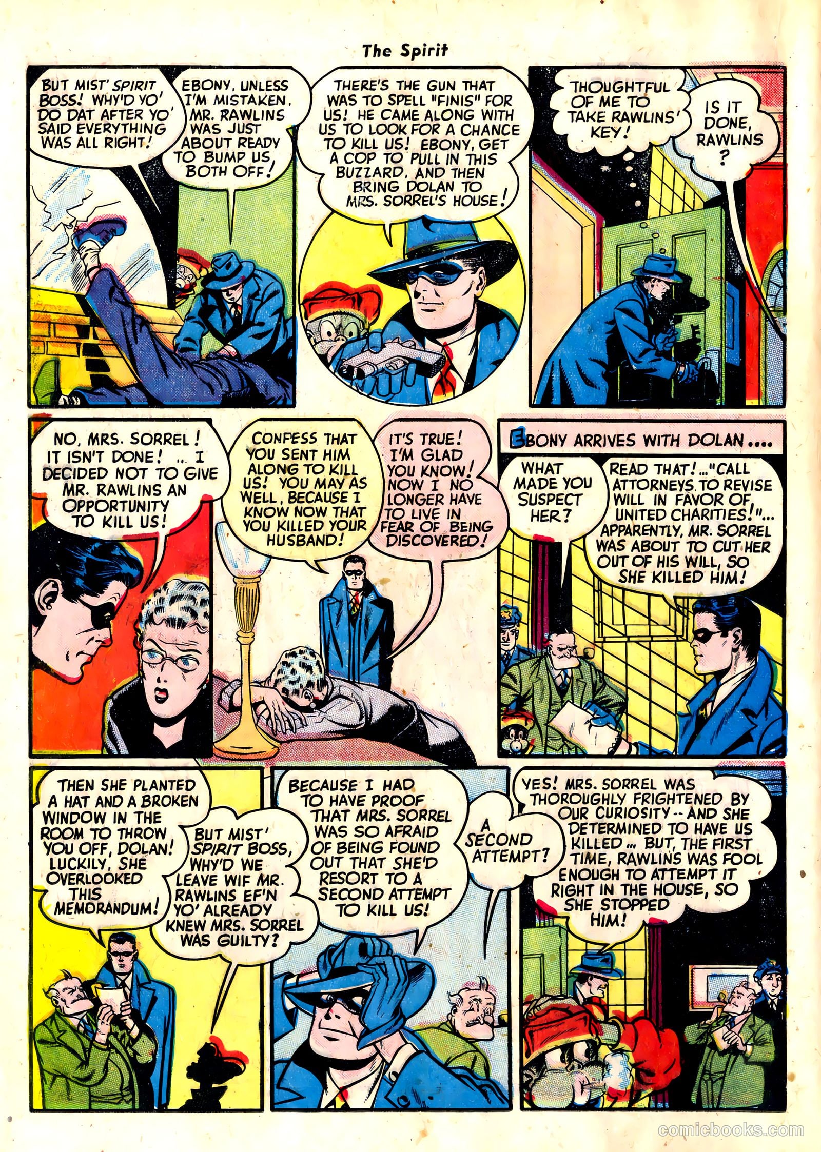 The Spirit #10 (1947) — page 18 of 52