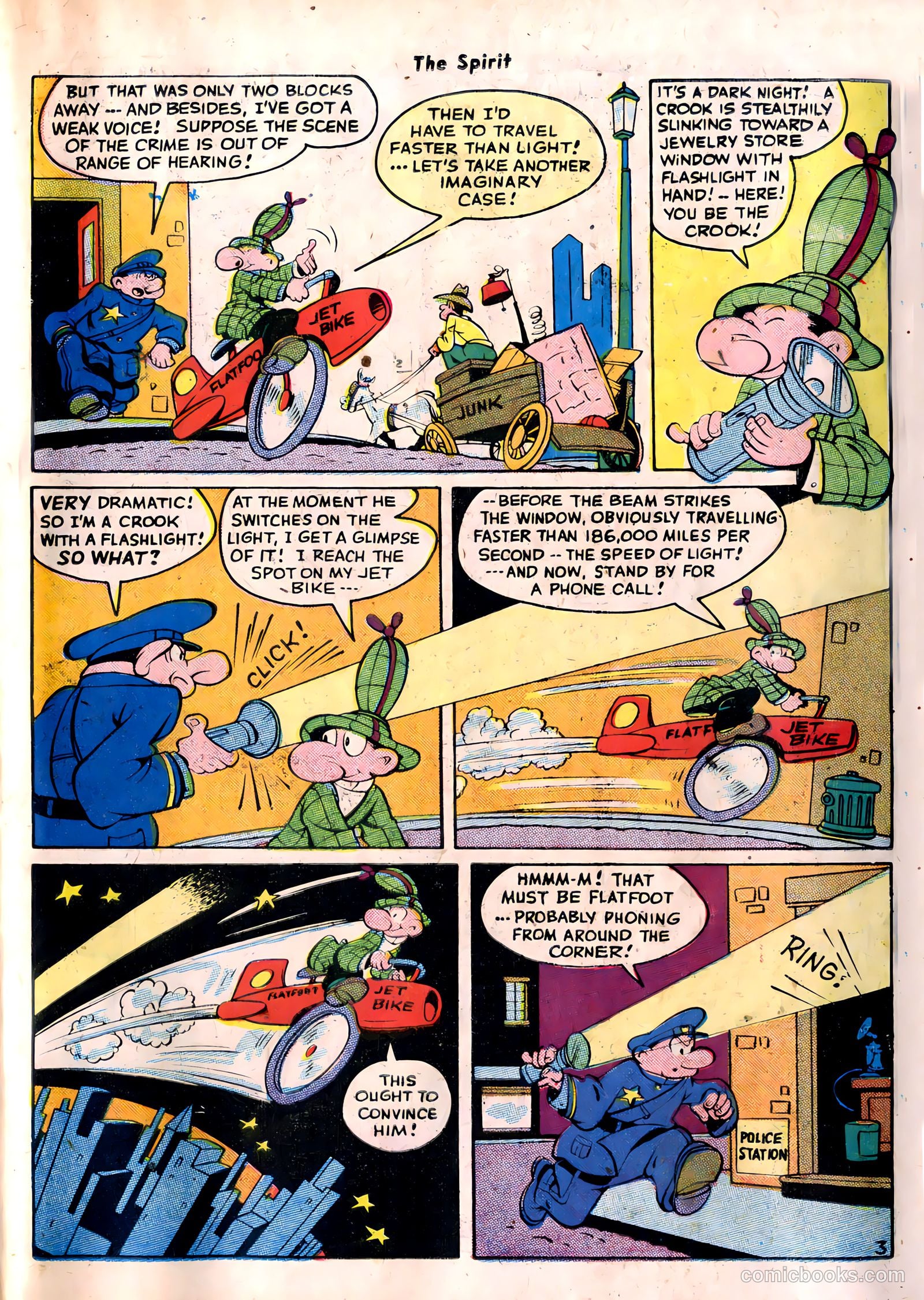 The Spirit #10 (1947) — page 37 of 52
