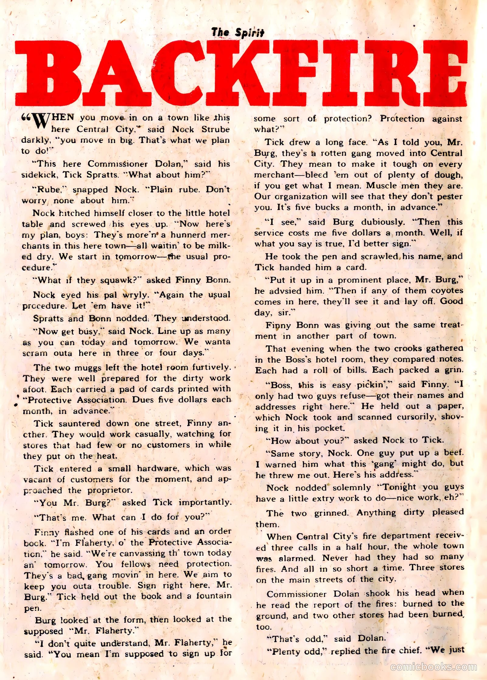 The Spirit #10 (1947) — page 40 of 52