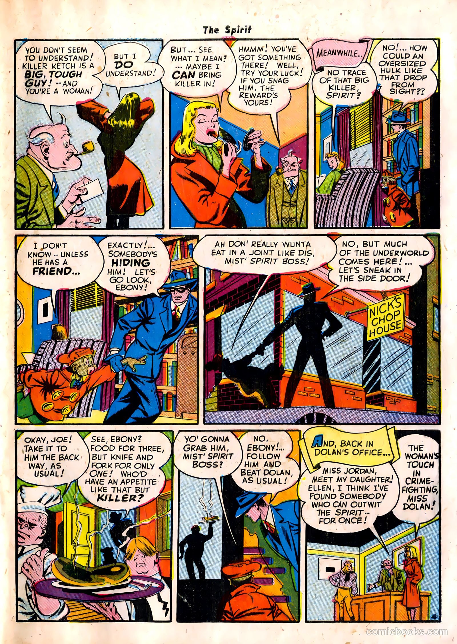 The Spirit #10 (1947) — page 45 of 52