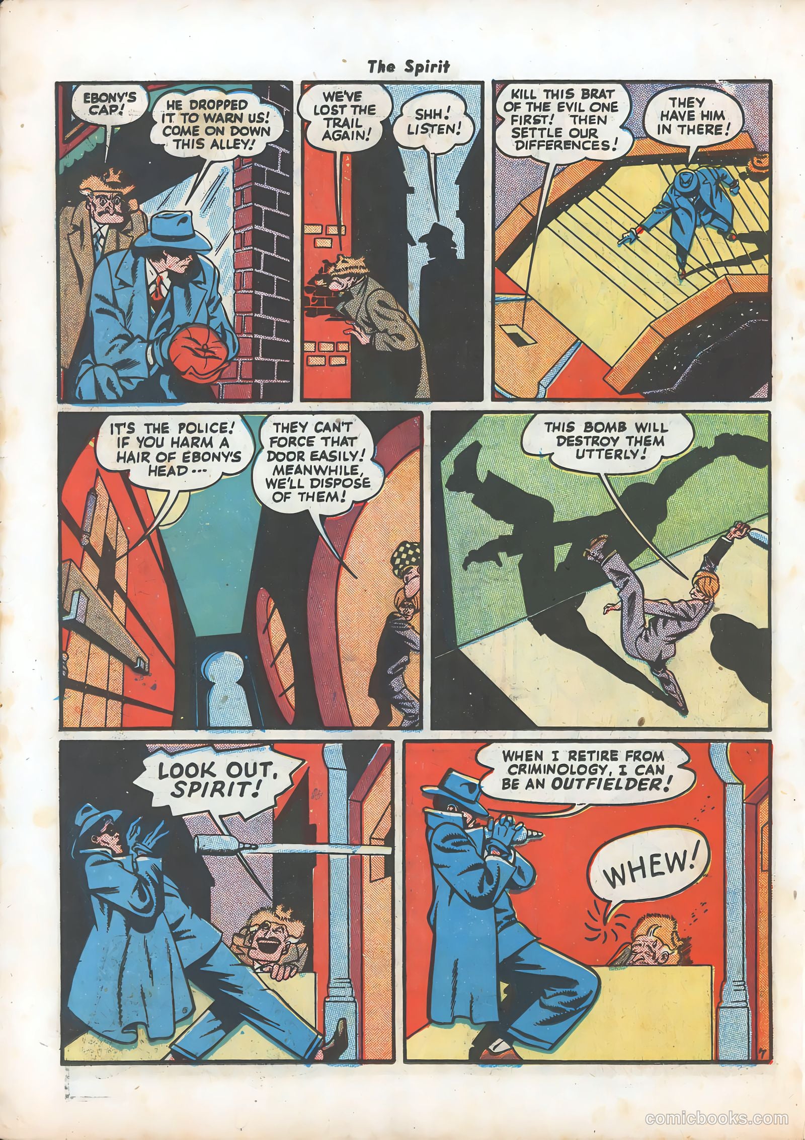 The Spirit #11 (1948) — page 32 of 52