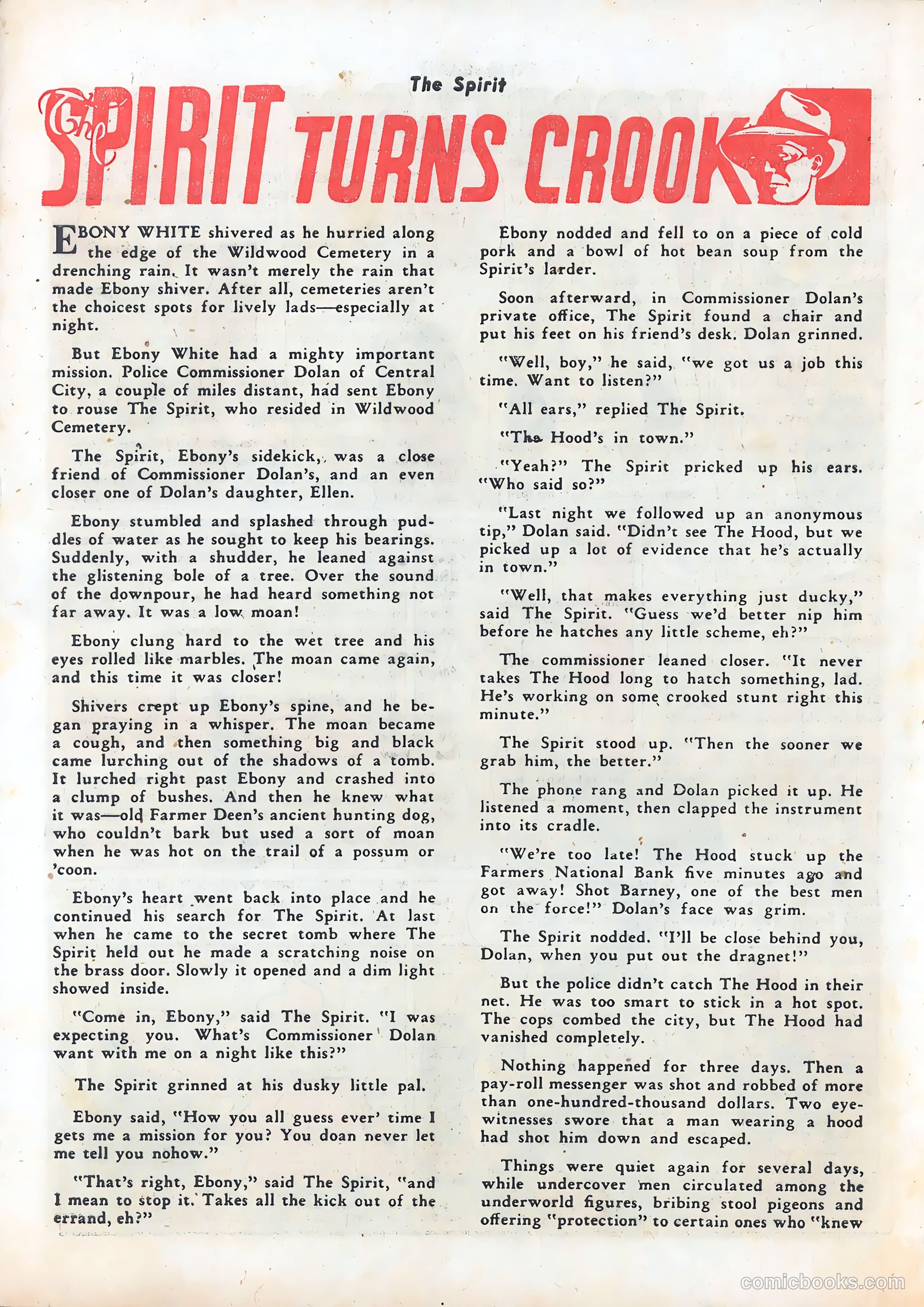 The Spirit #11 (1948) — page 40 of 52