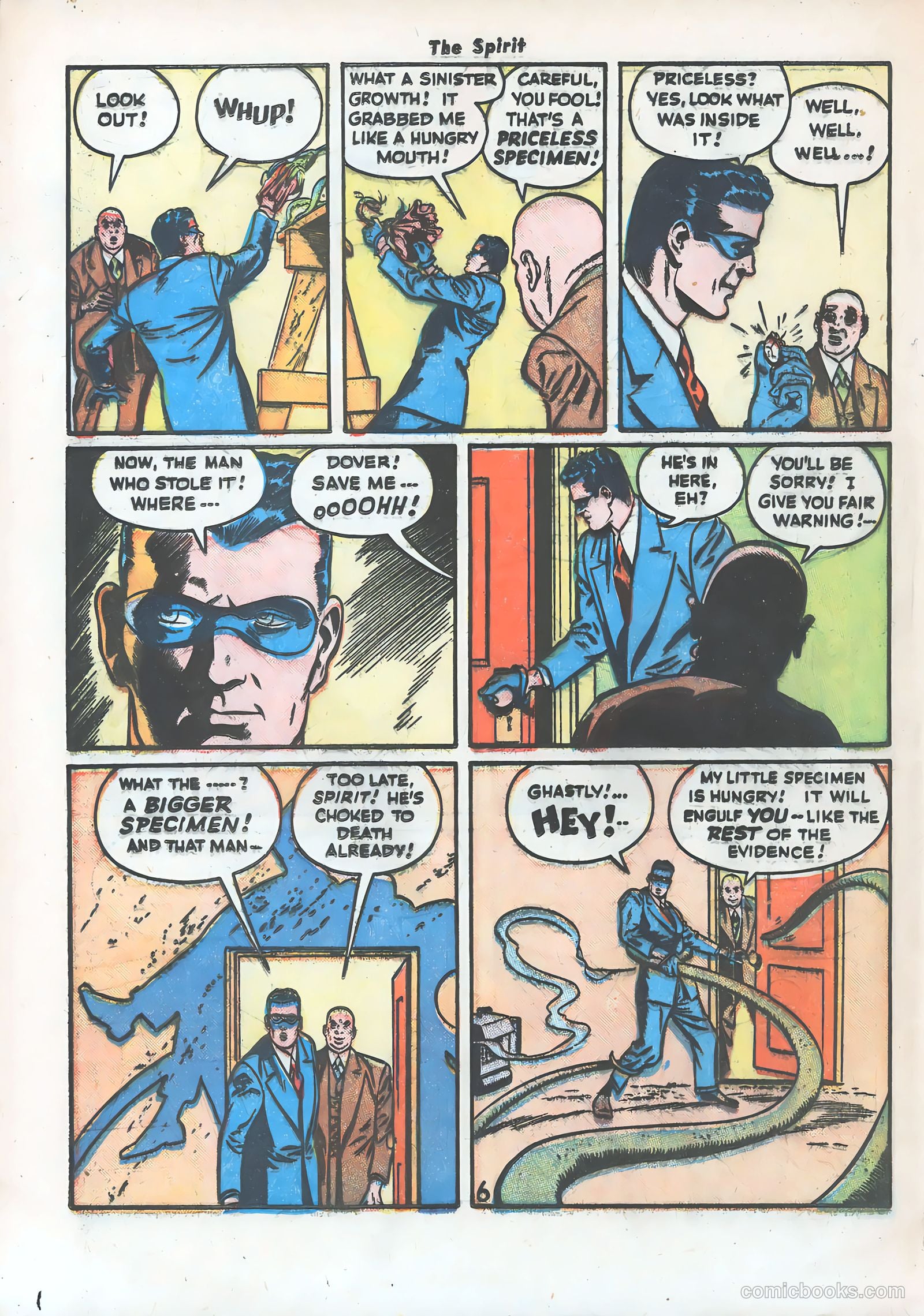 The Spirit #12 (1948) — page 32 of 52