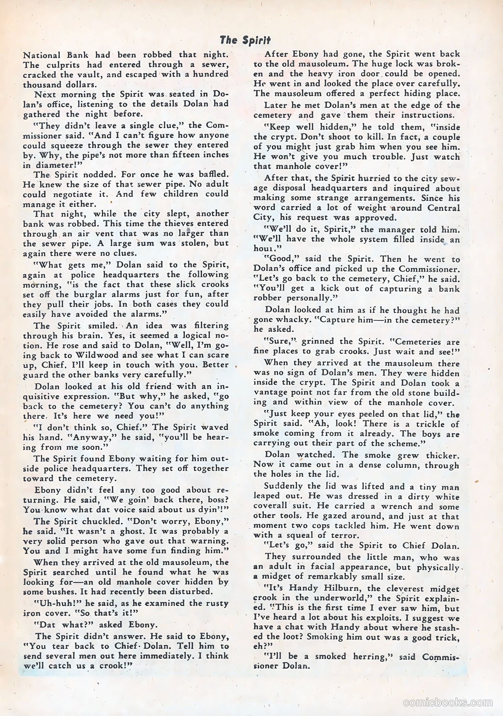 The Spirit #12 (1948) — page 41 of 52