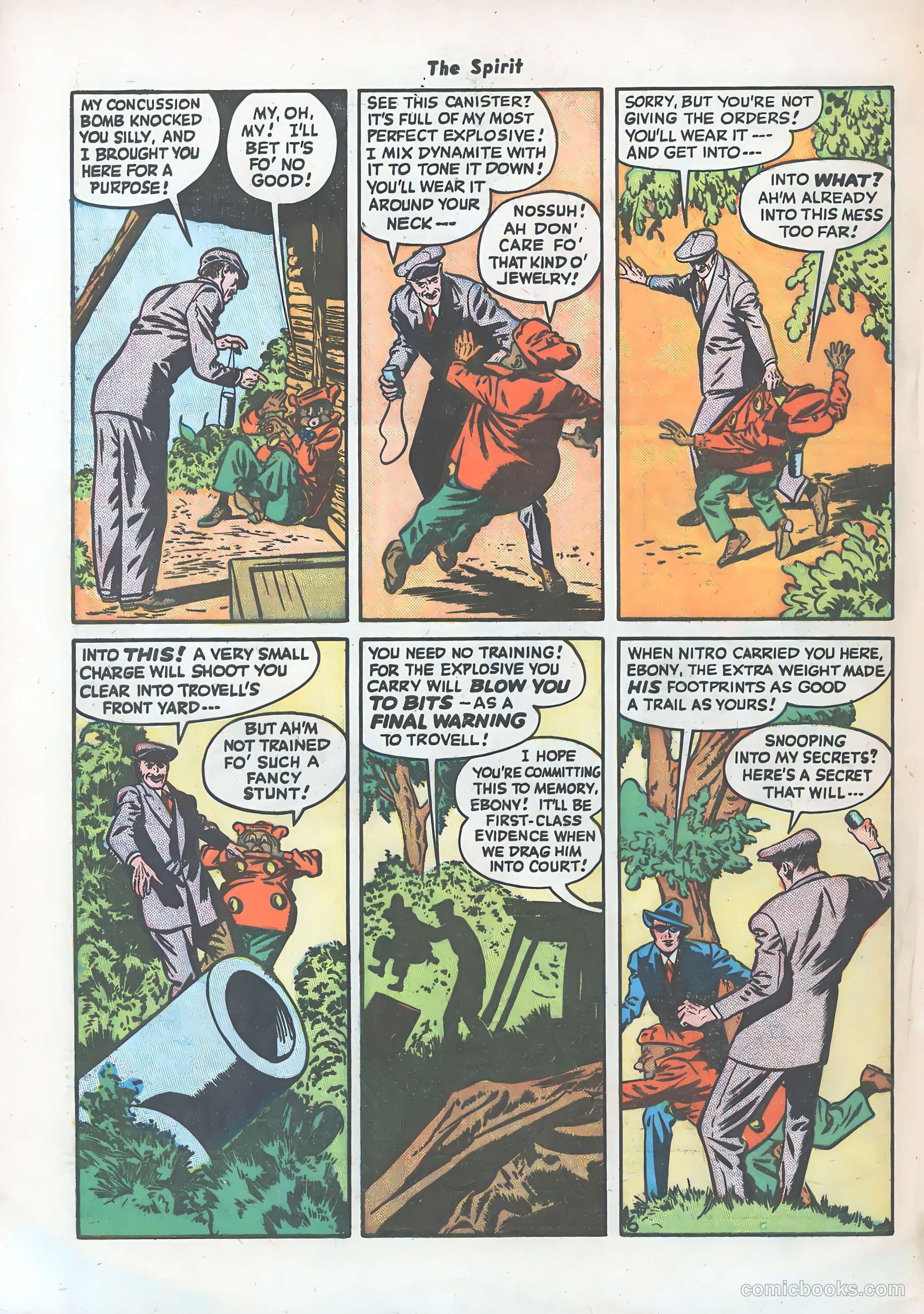 The Spirit #12 (1948) — page 48 of 52