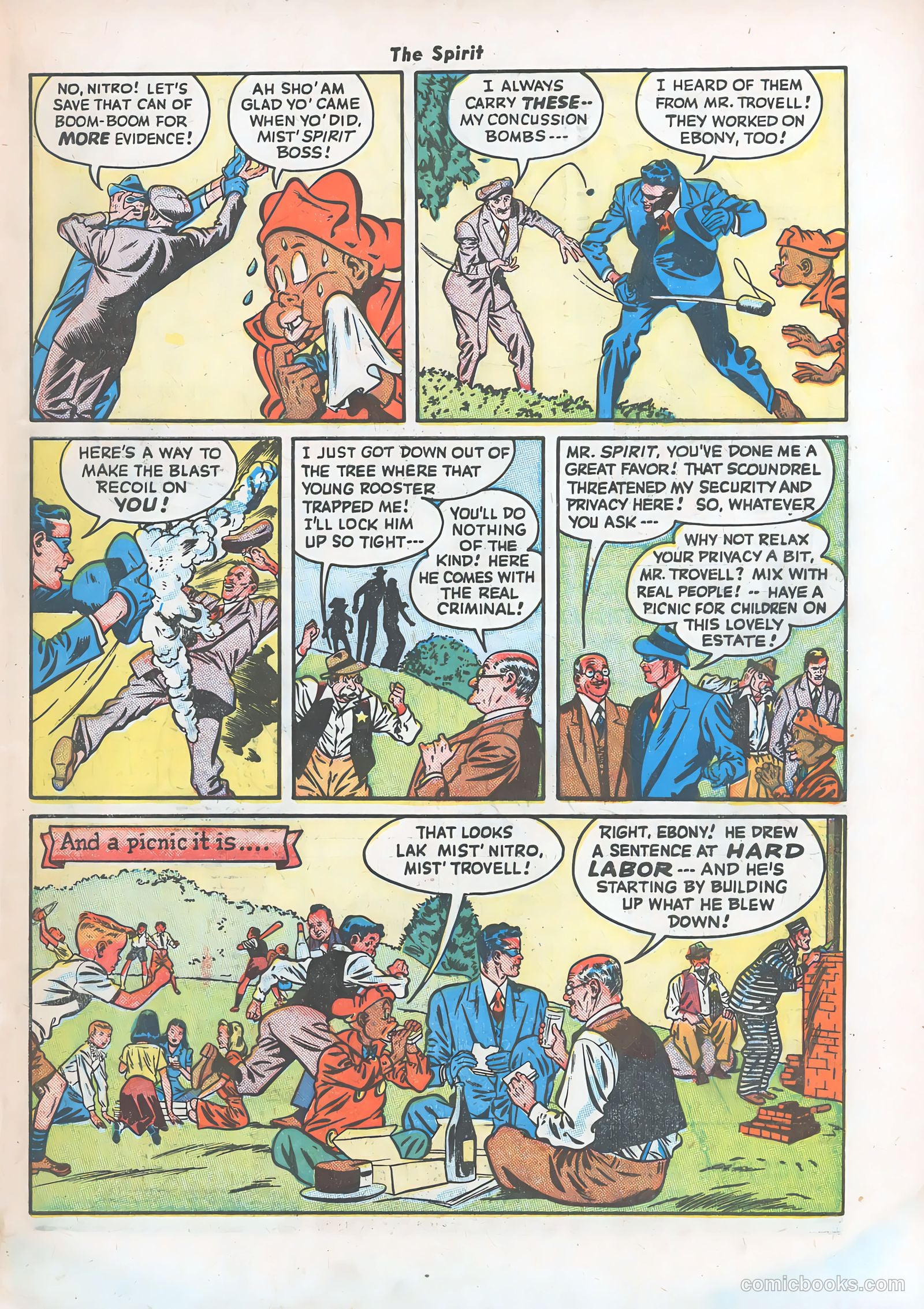 The Spirit #12 (1948) — page 49 of 52