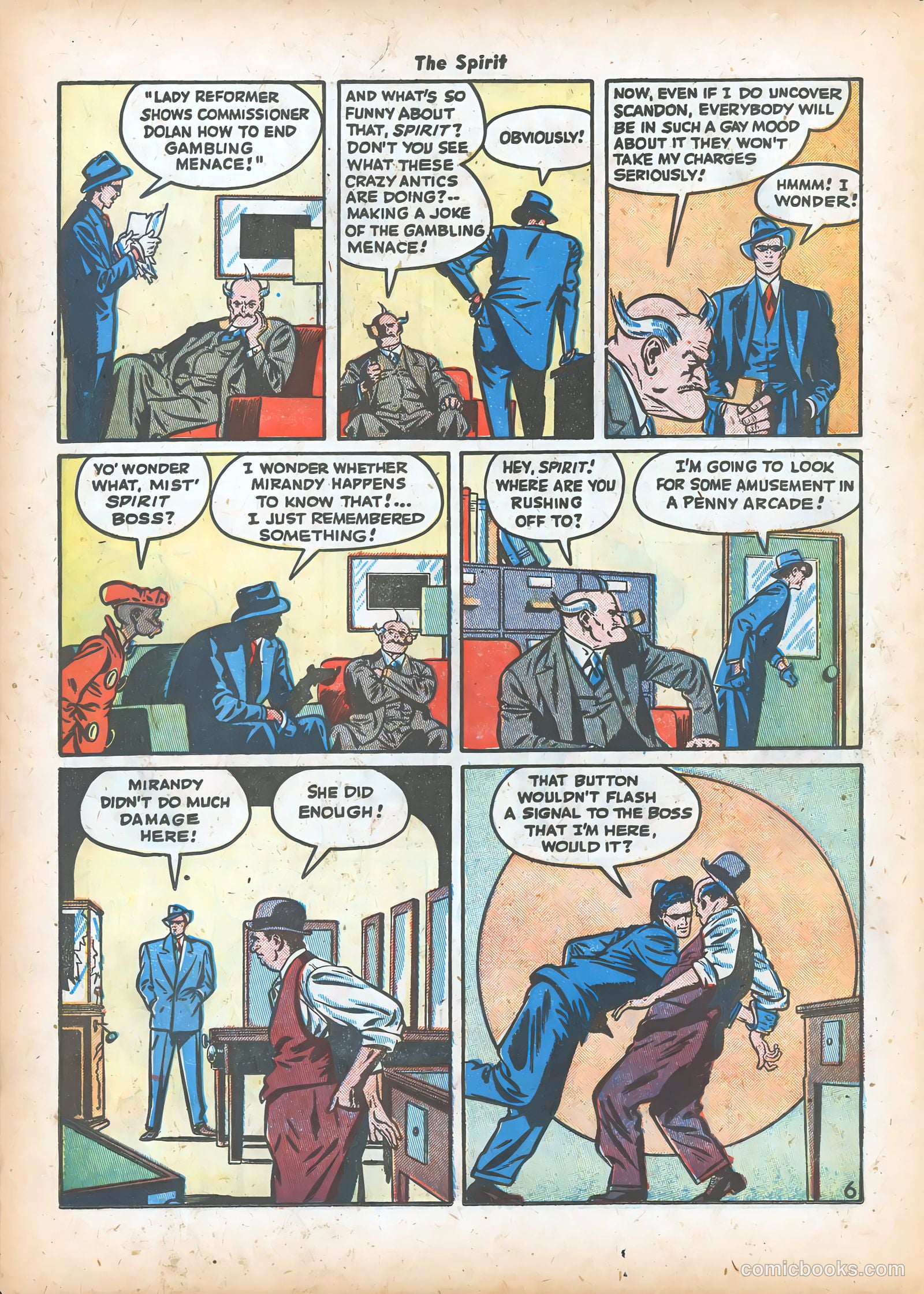 The Spirit #13 (1948) — page 16 of 52