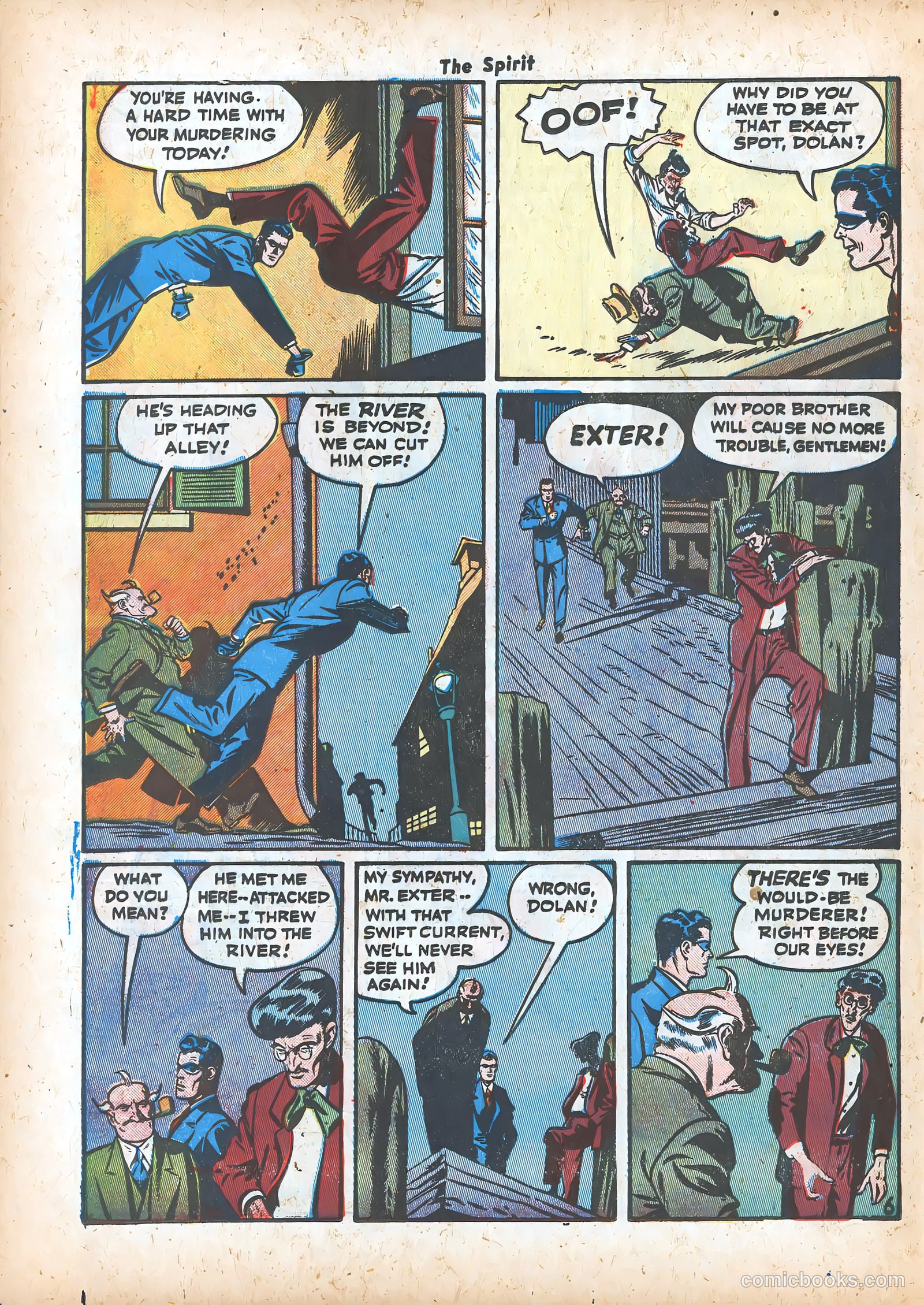 The Spirit #13 (1948) — page 32 of 52