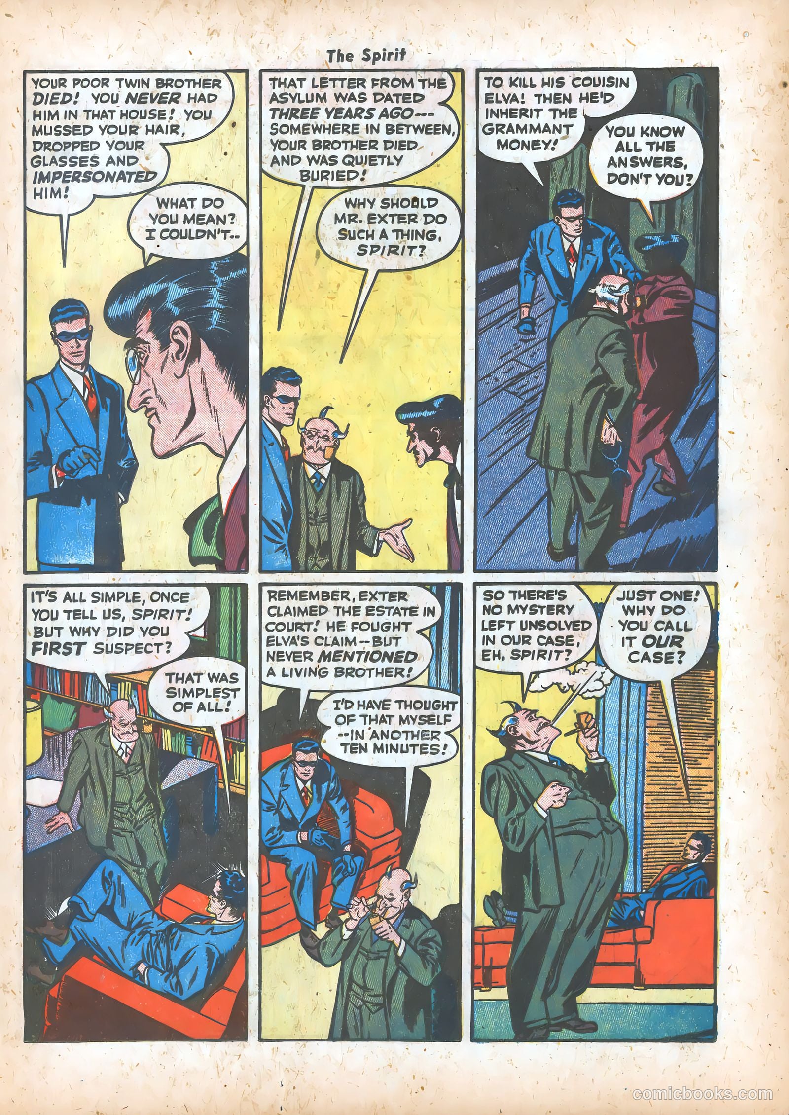 The Spirit #13 (1948) — page 33 of 52