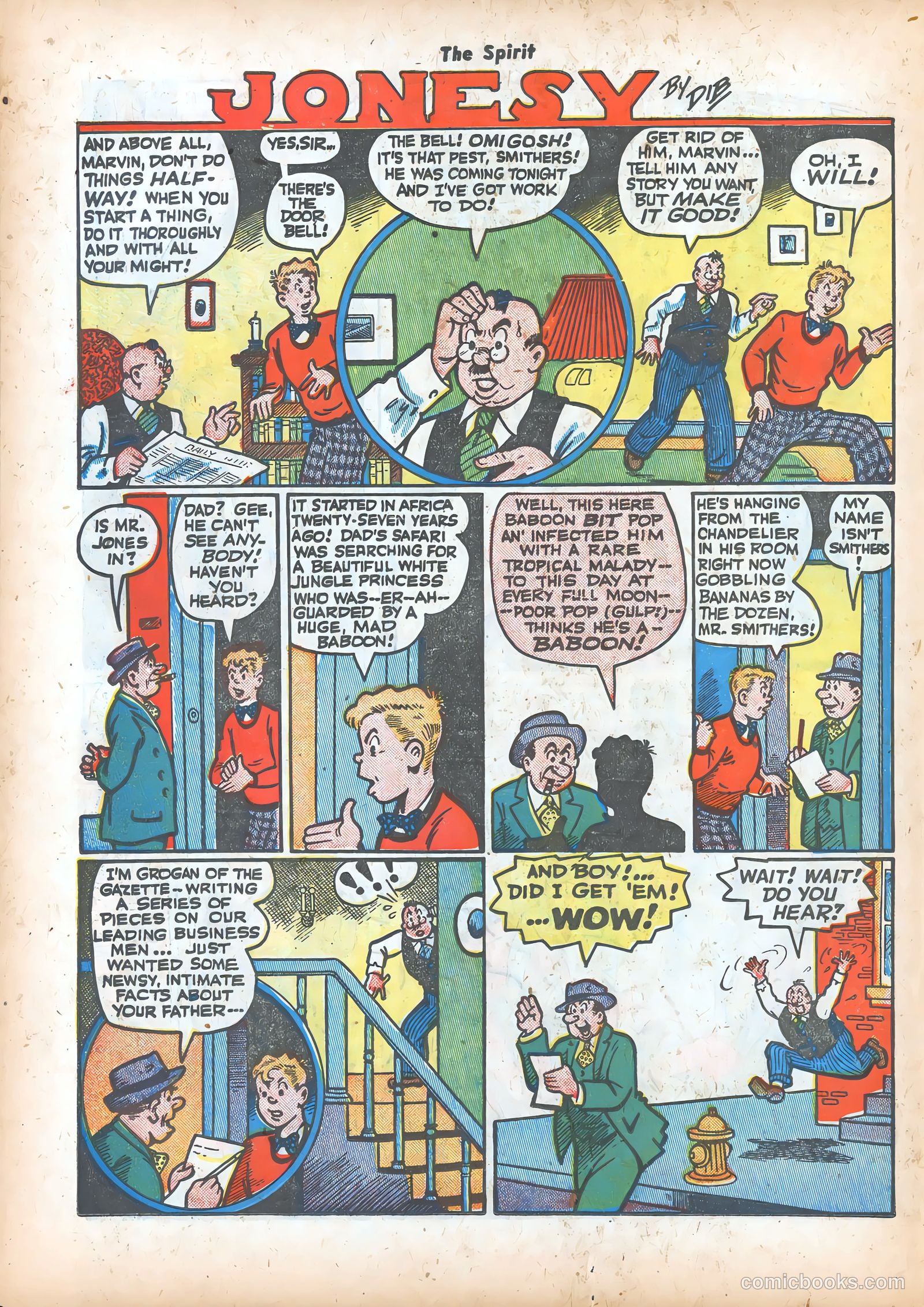 The Spirit #13 (1948) — page 34 of 52