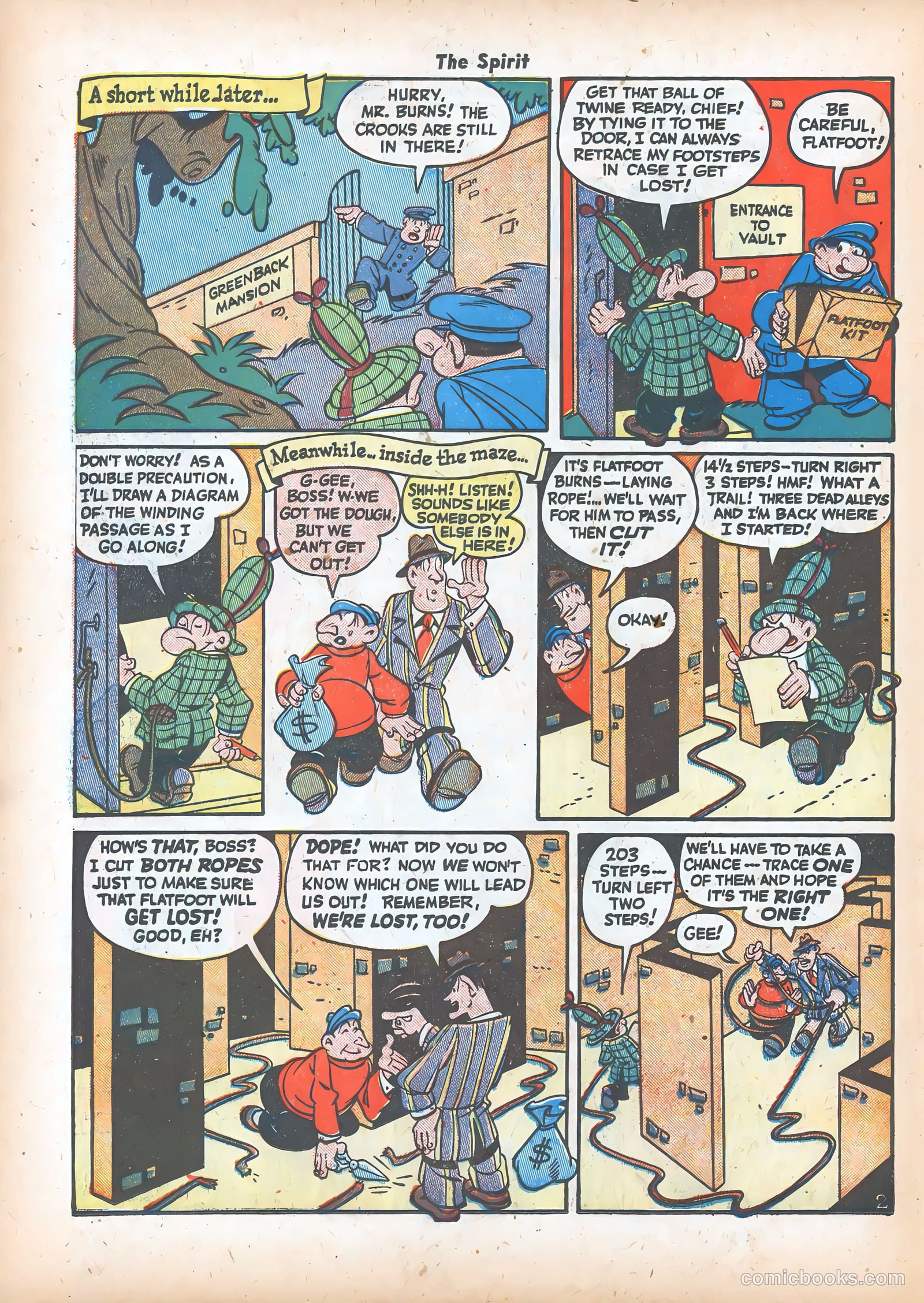 The Spirit #13 (1948) — page 36 of 52
