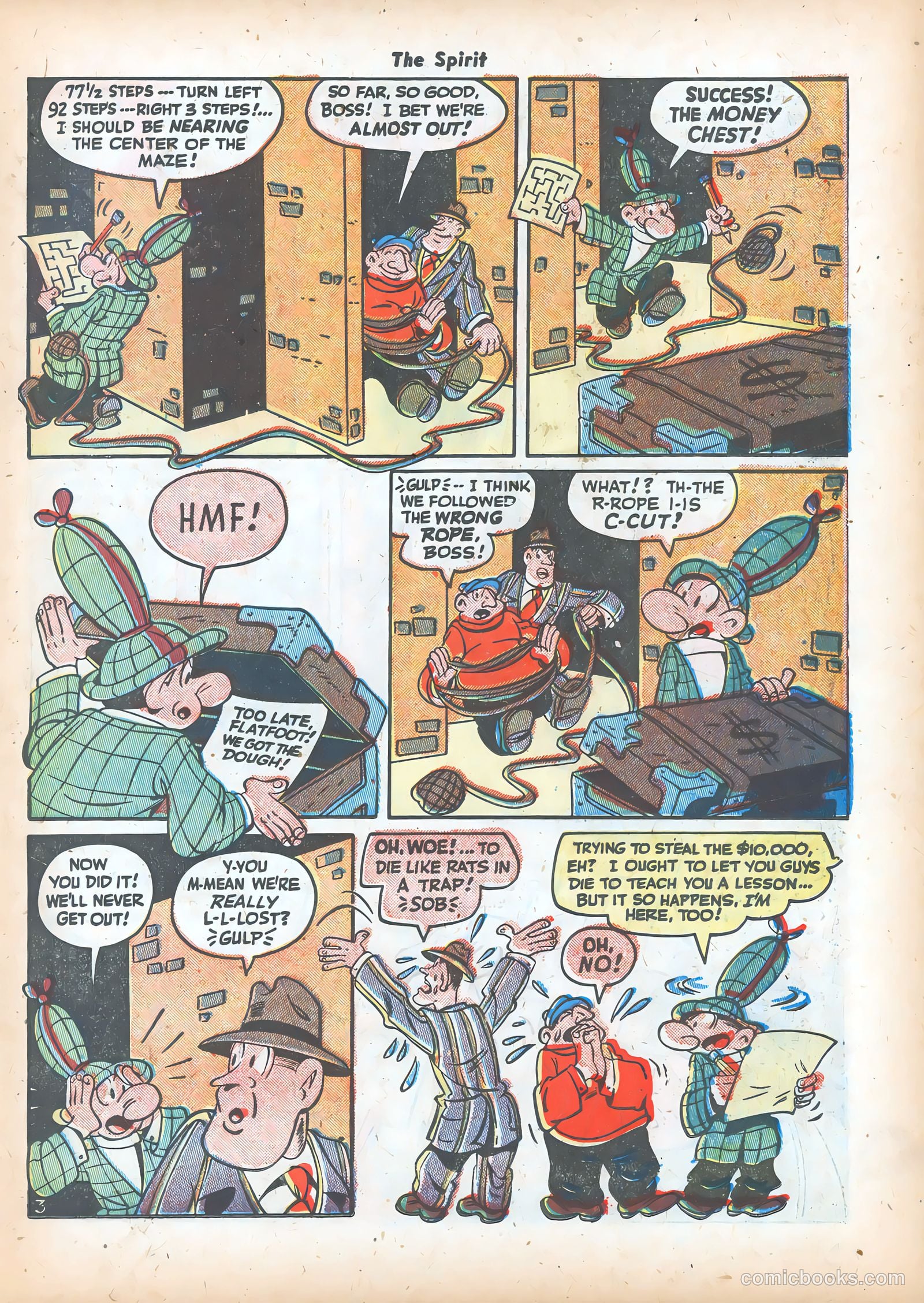 The Spirit #13 (1948) — page 37 of 52