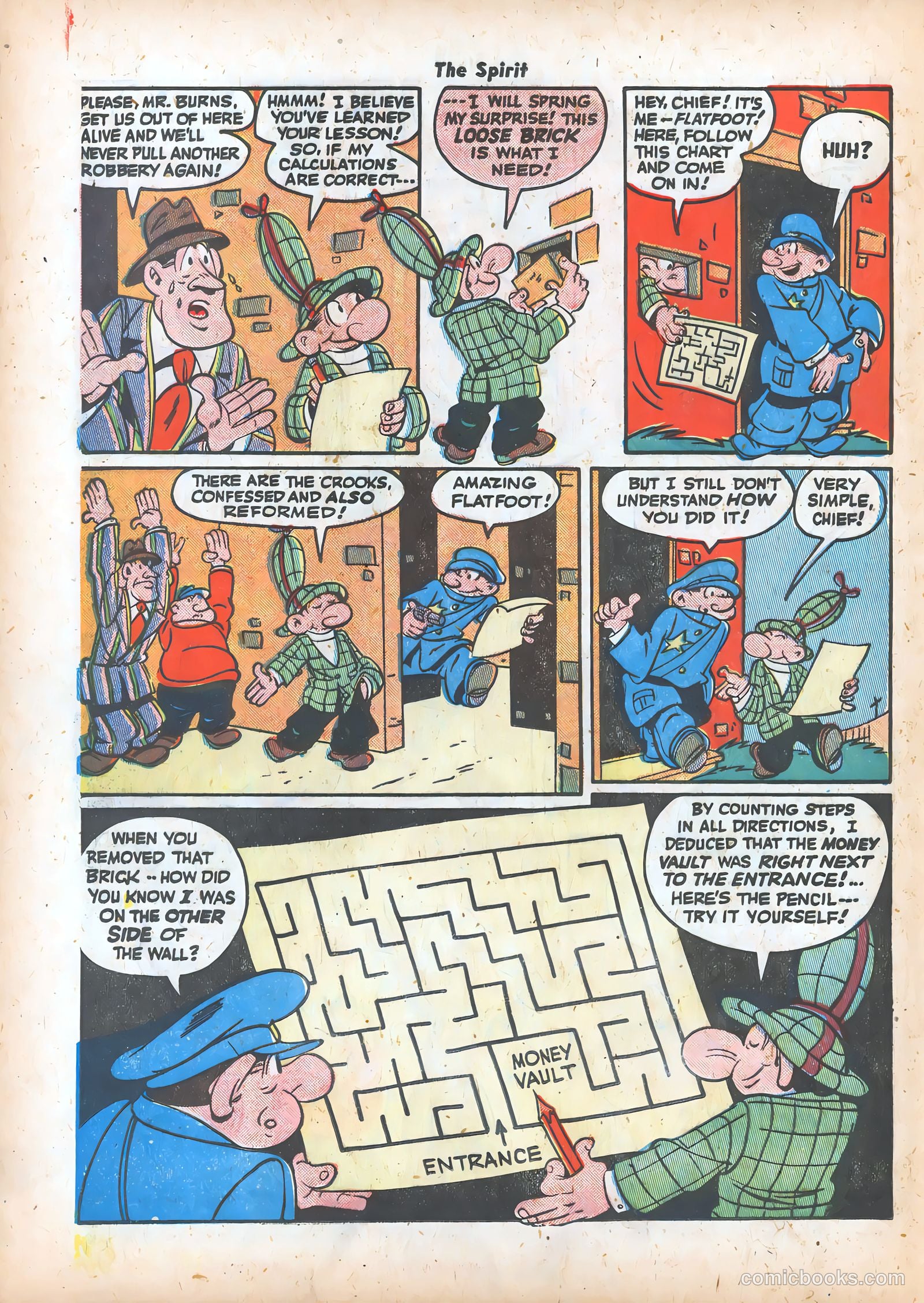 The Spirit #13 (1948) — page 38 of 52