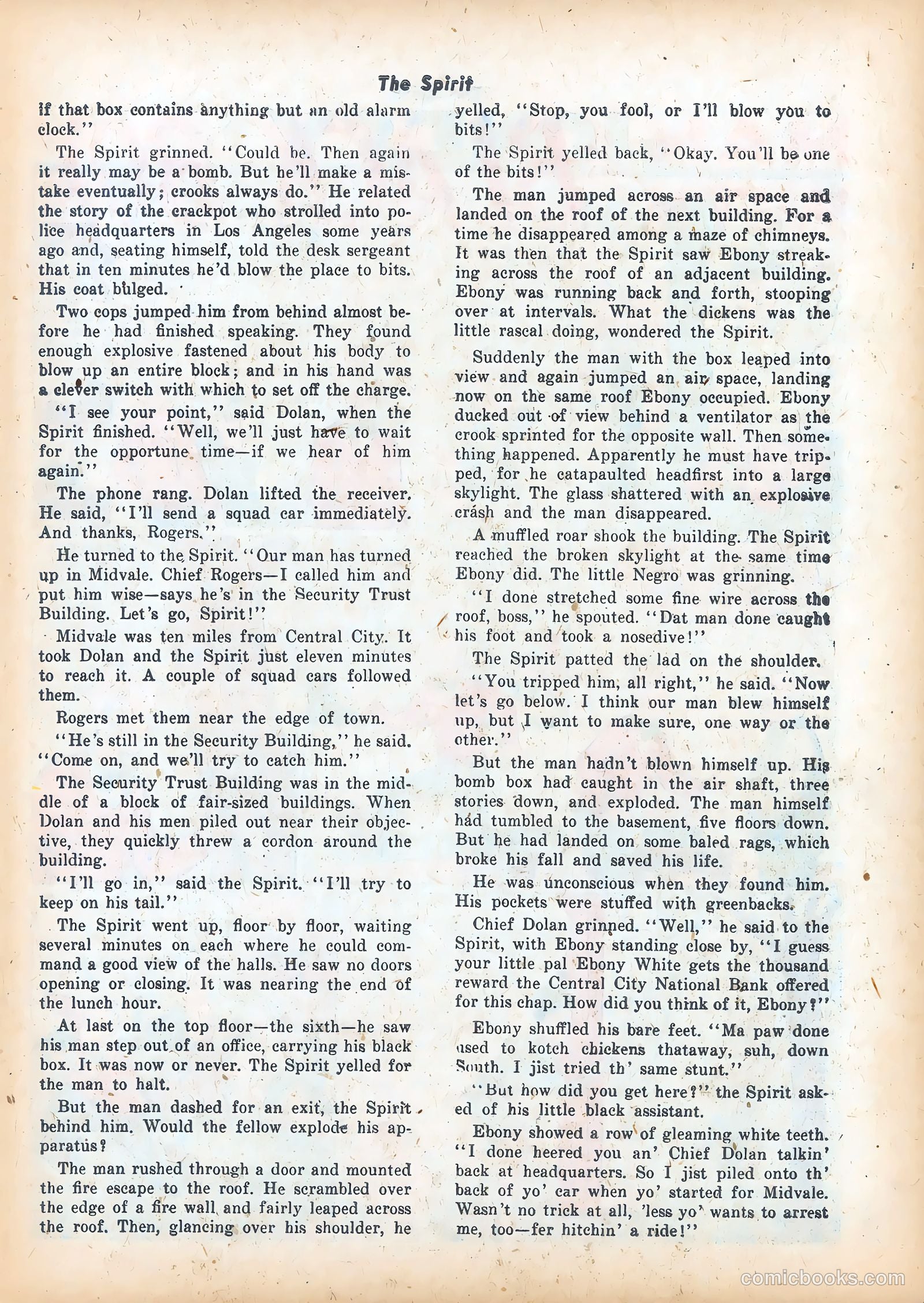 The Spirit #13 (1948) — page 41 of 52