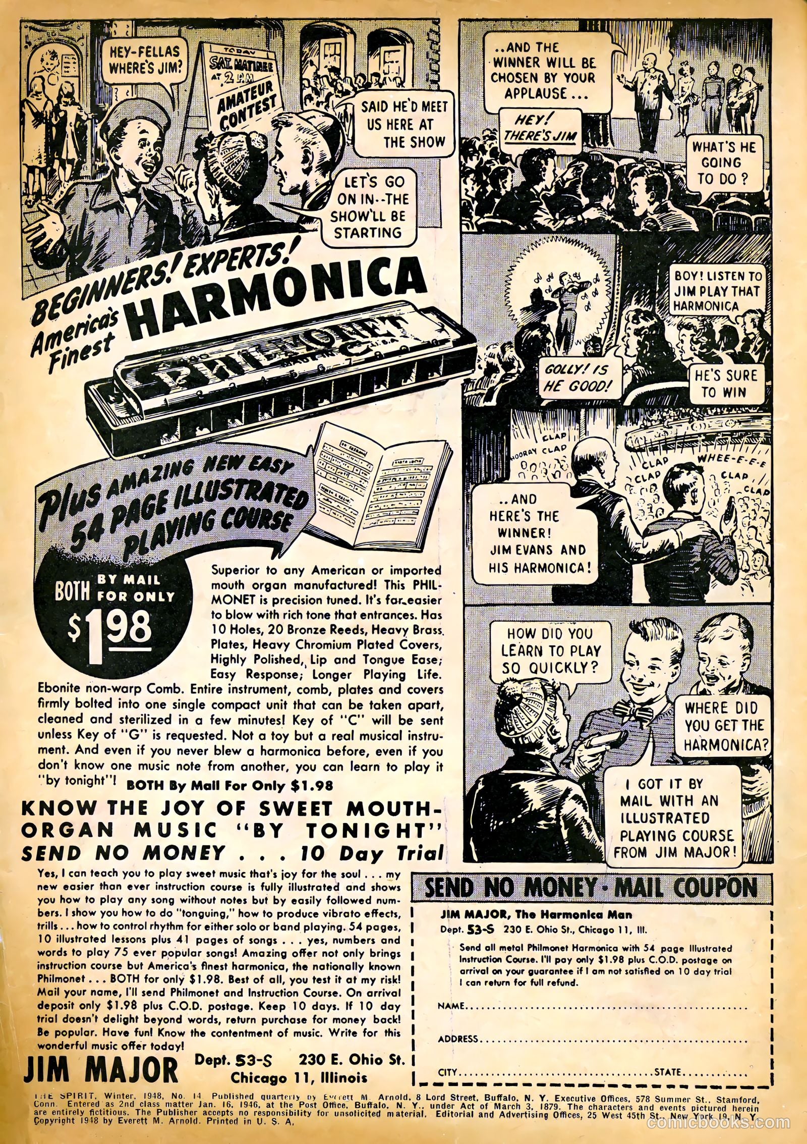 The Spirit #14 (1948) — page 2 of 52
