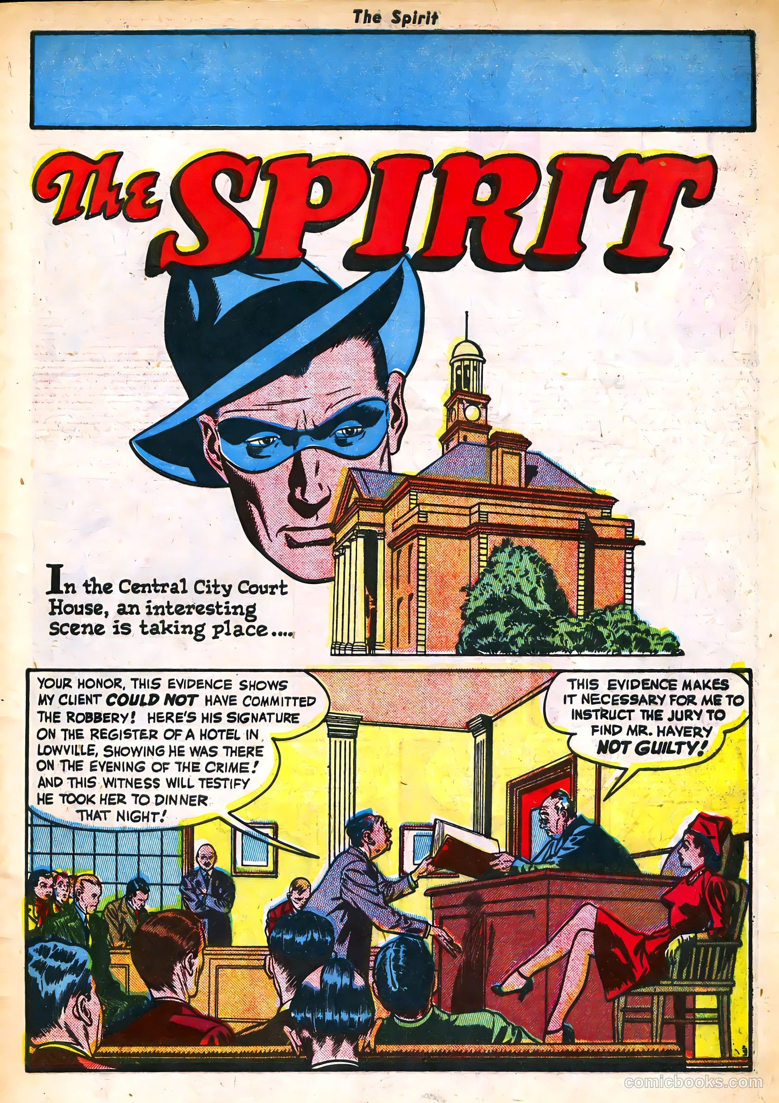 The Spirit #14 (1948) — page 3 of 52