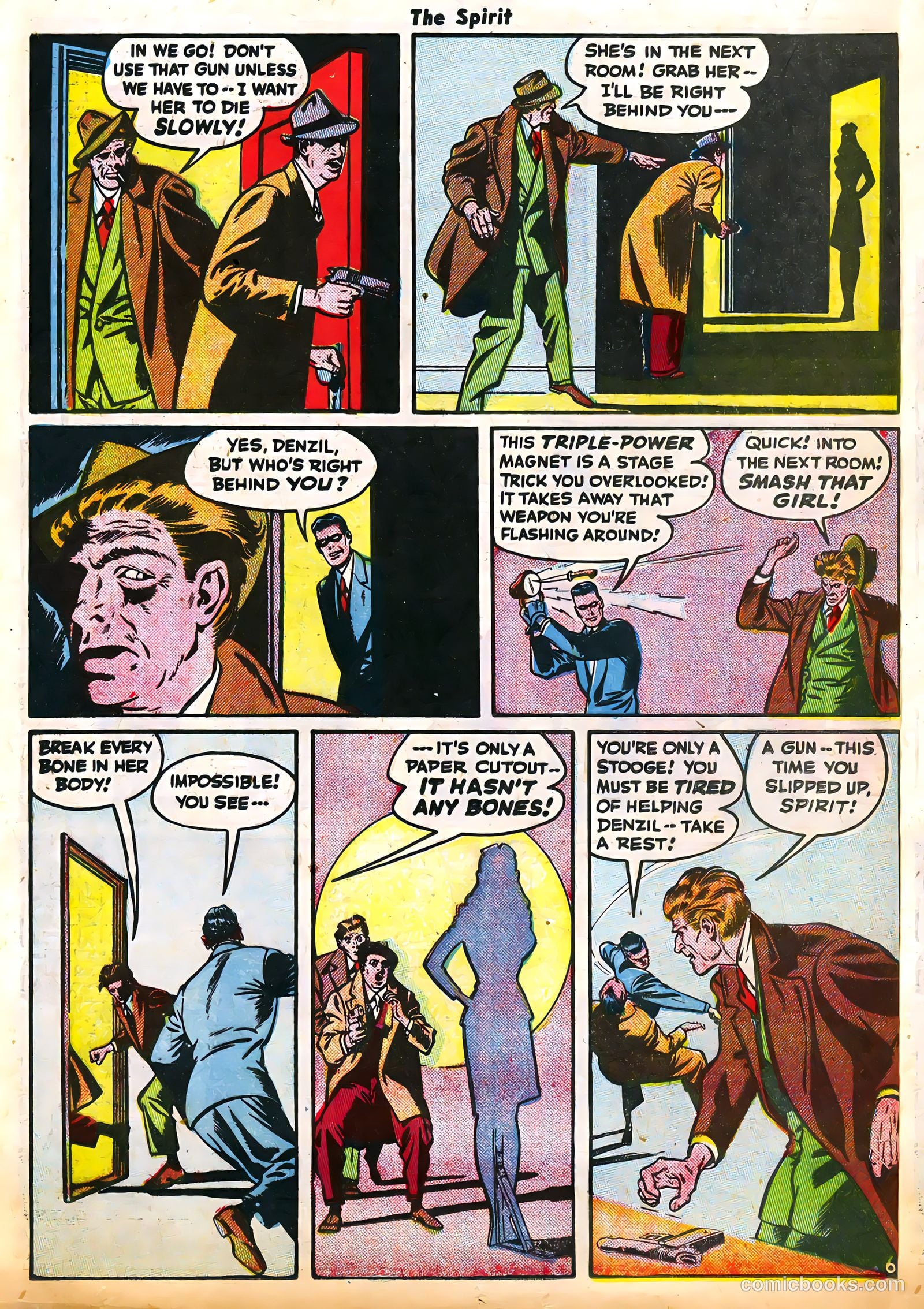 The Spirit #14 (1948) — page 32 of 52