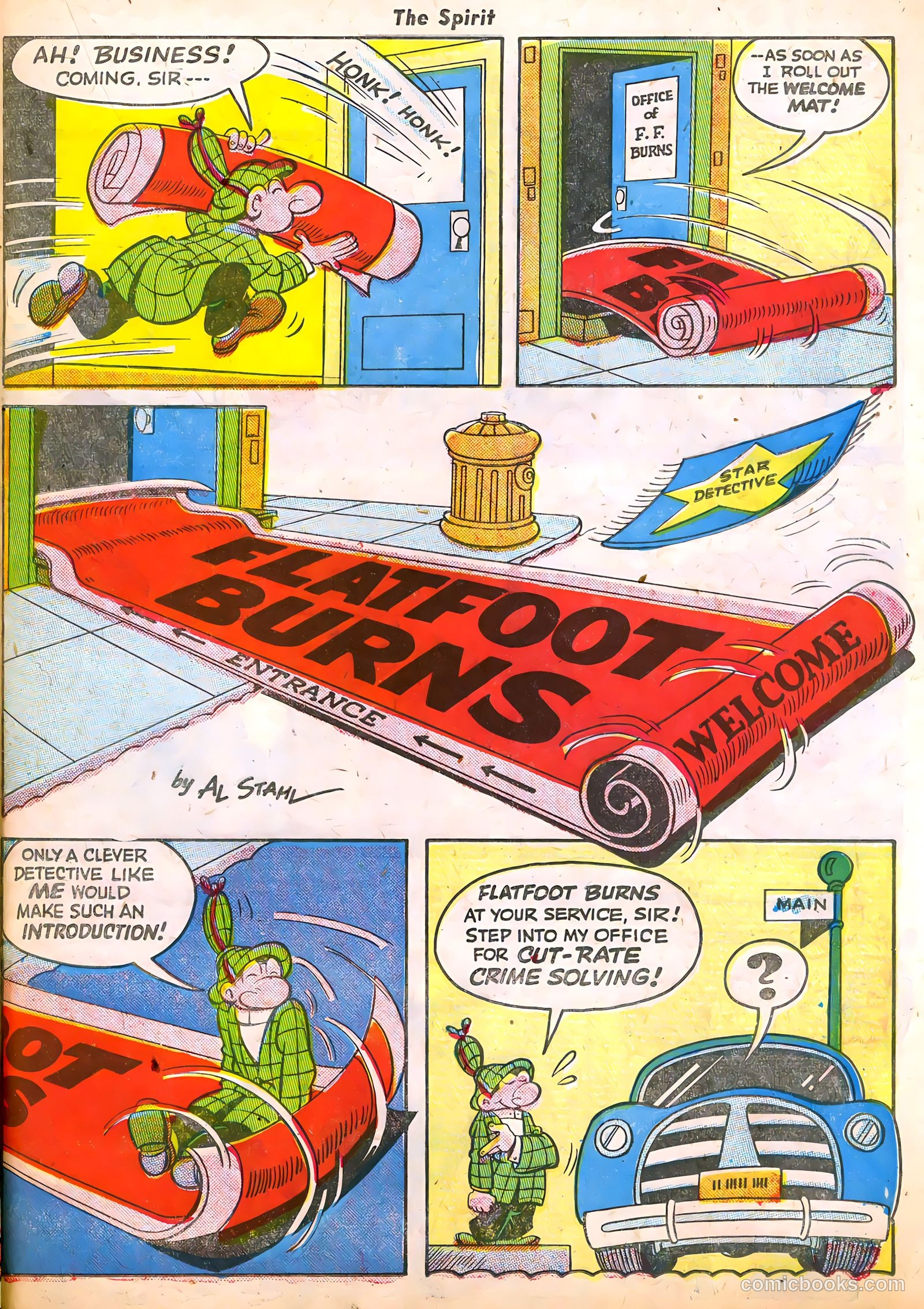 The Spirit #14 (1948) — page 35 of 52