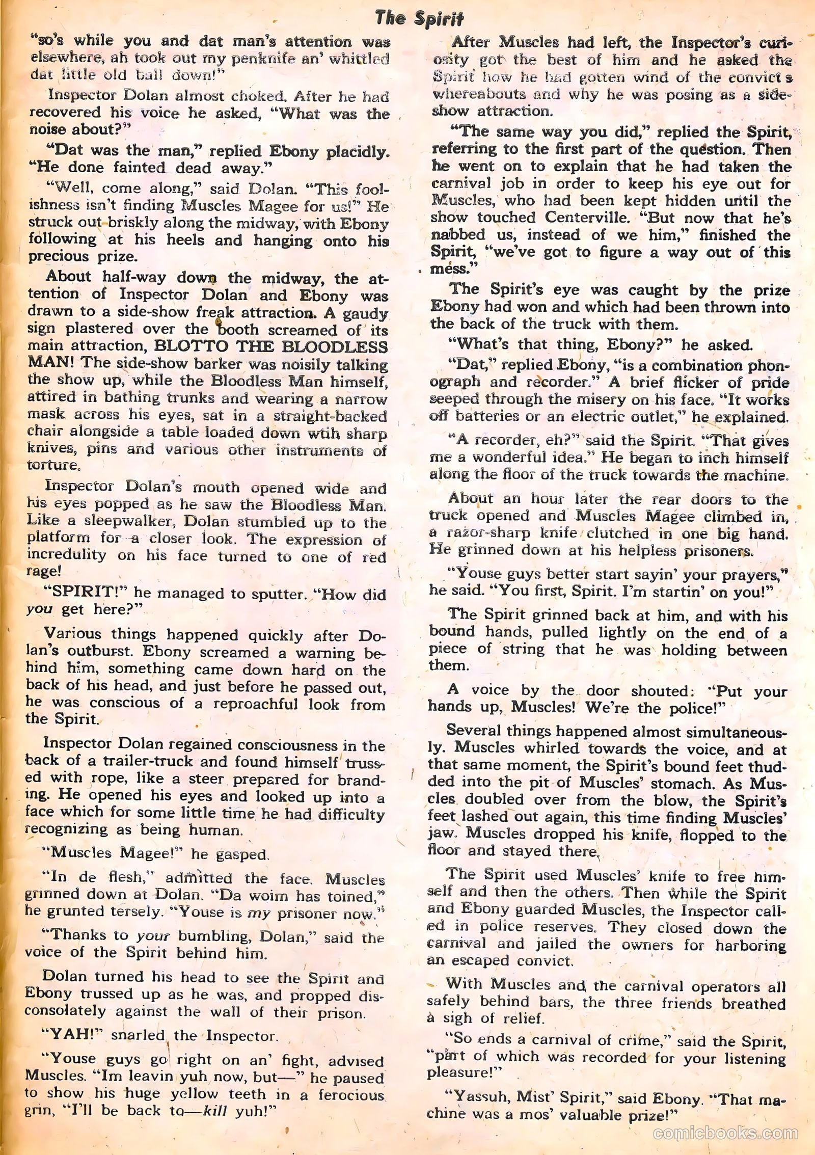 The Spirit #14 (1985) — page 41 of 52