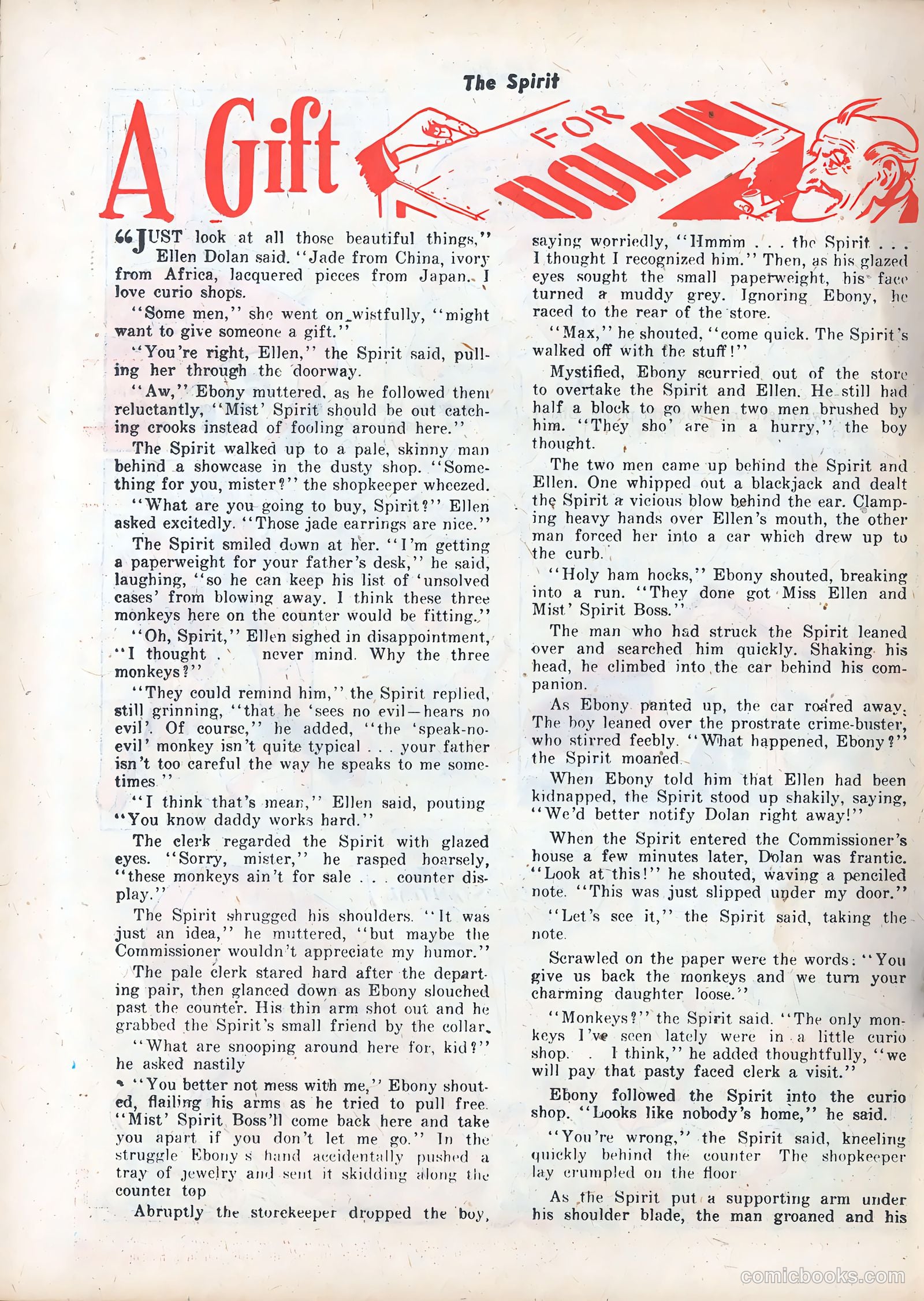 The Spirit #15 (1949) — page 22 of 36