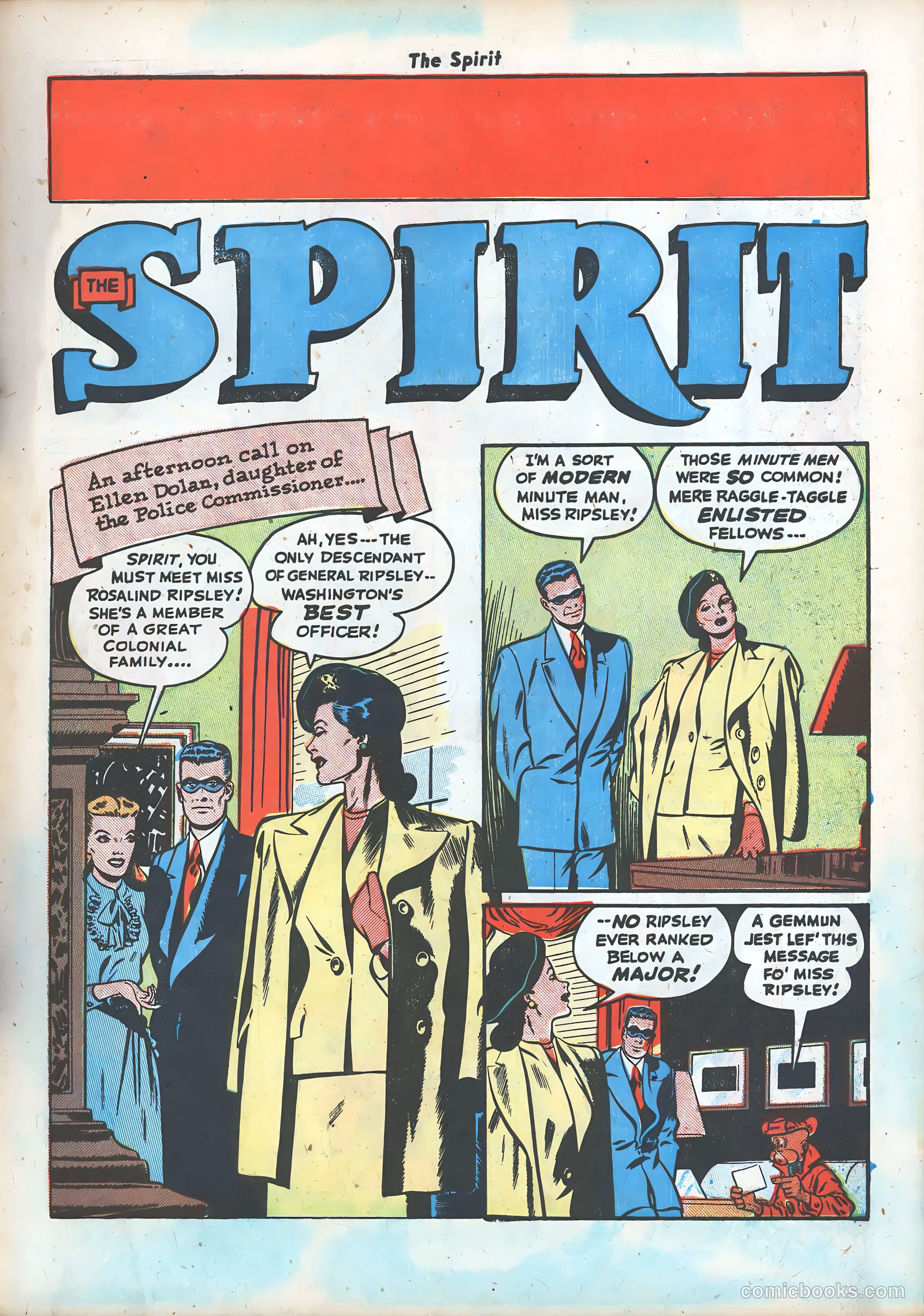 The Spirit #15 (1986) — page 3 of 36