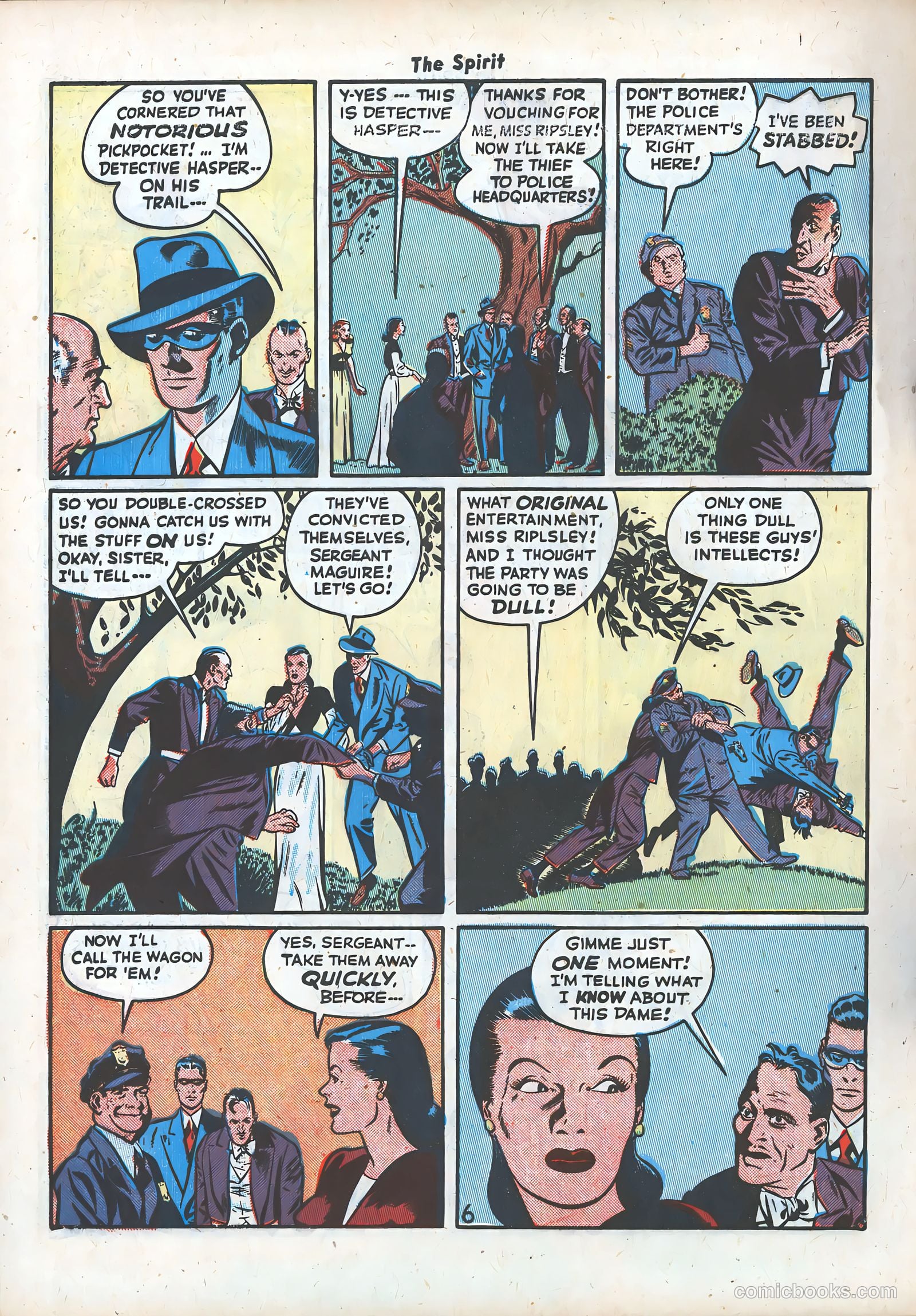 The Spirit #15 (1986) — page 8 of 36