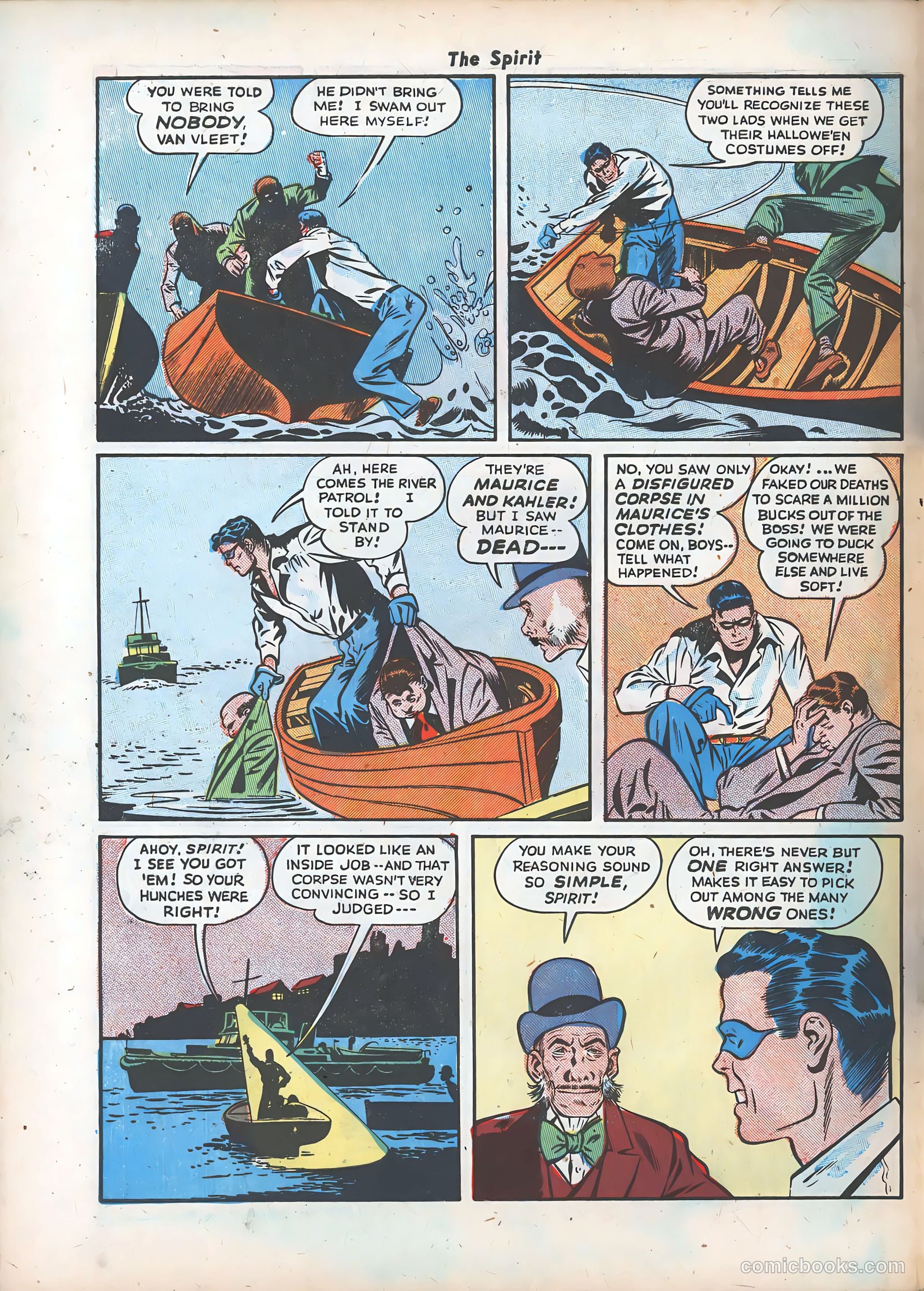 The Spirit #15 (1986) — page 34 of 36