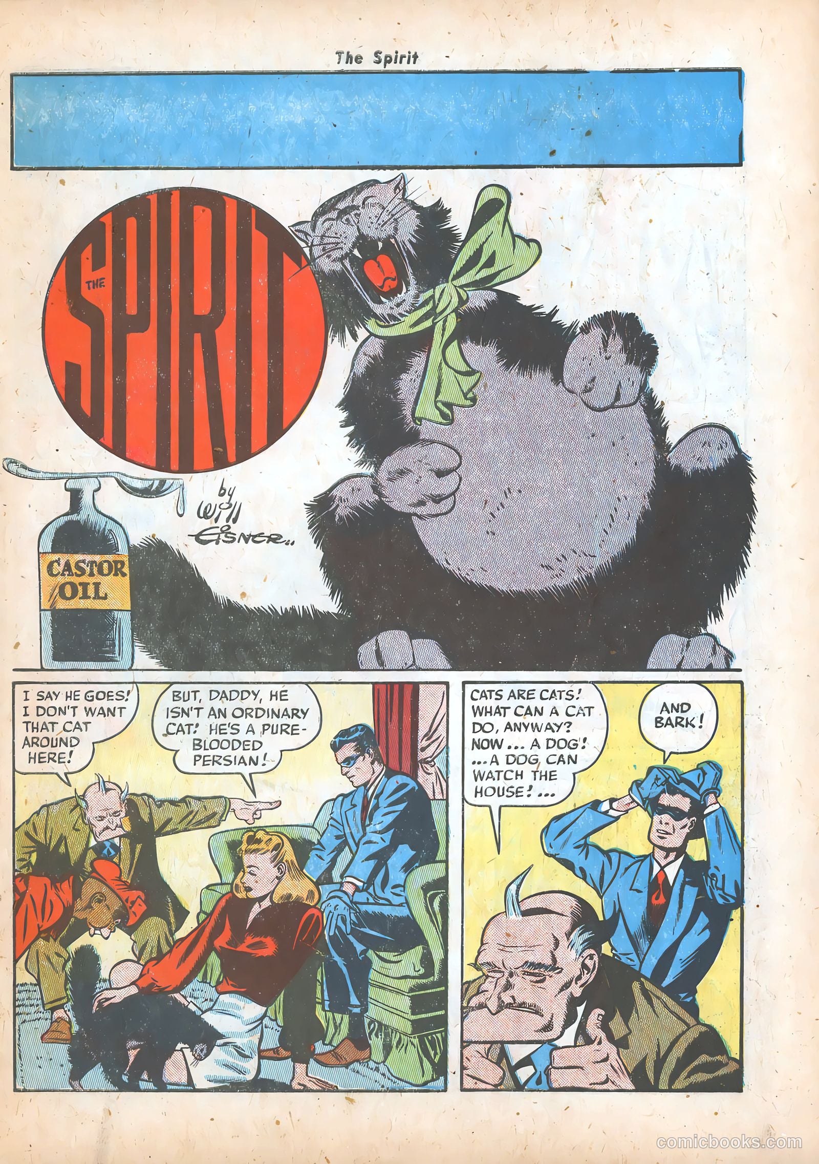 The Spirit #16 (1949) — page 3 of 36
