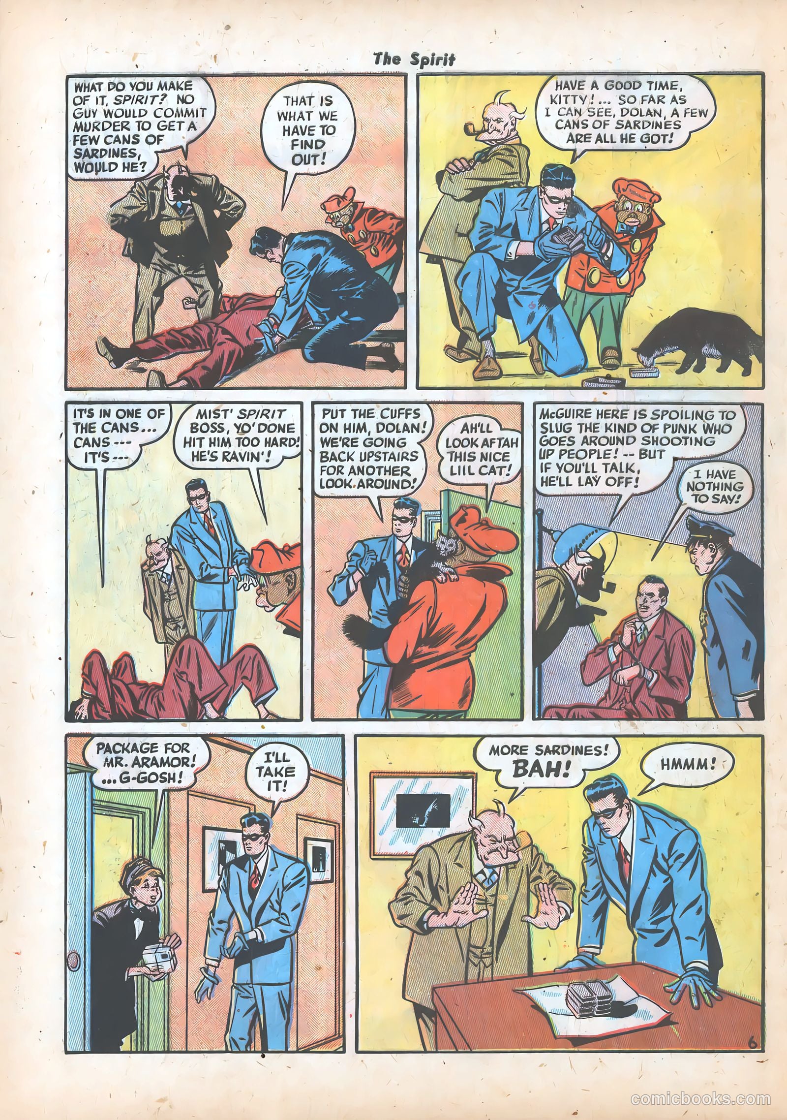 The Spirit #16 (1949) — page 8 of 36