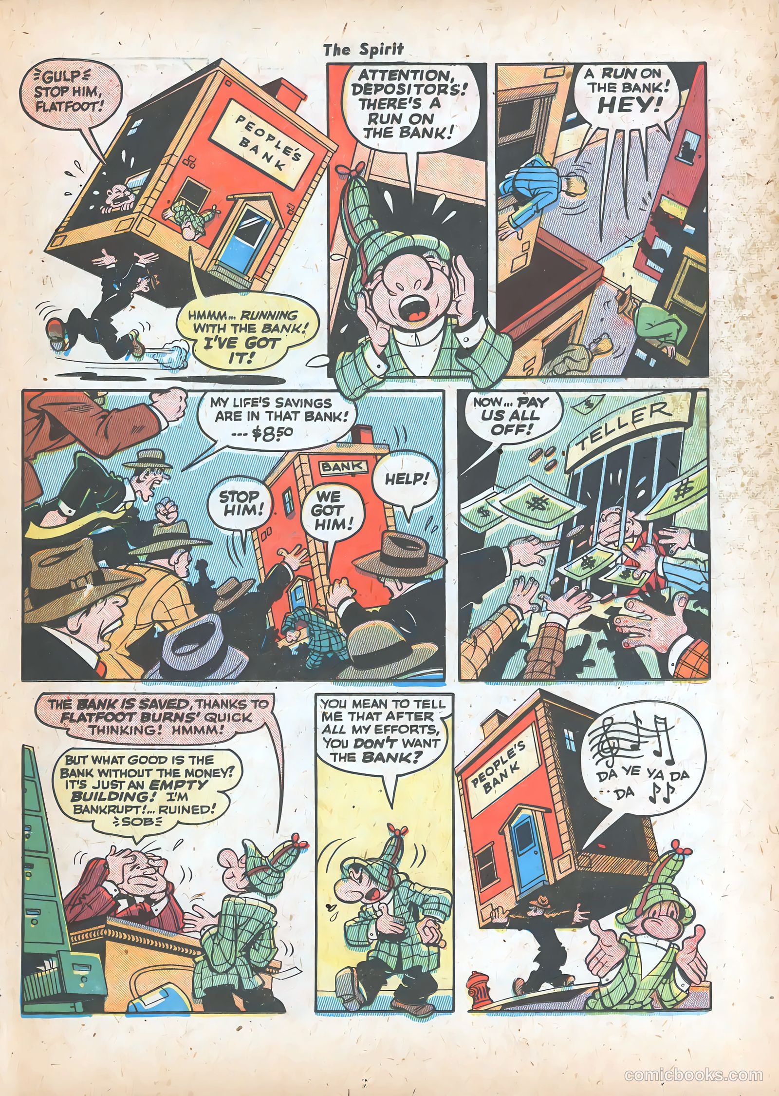 The Spirit #16 (1949) — page 21 of 36